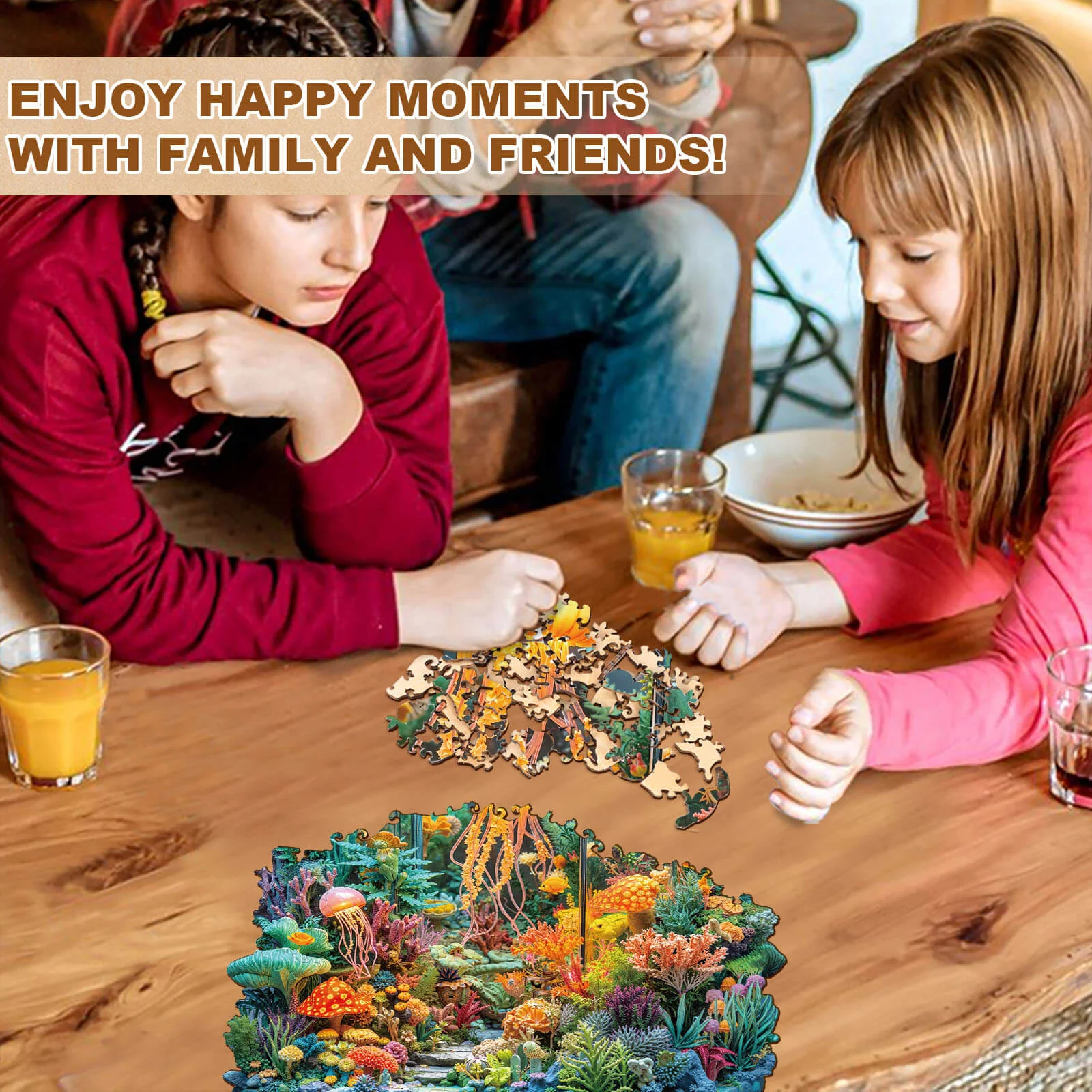 Coral greenhouse Wooden Jigsaw Puzzle - Image 10