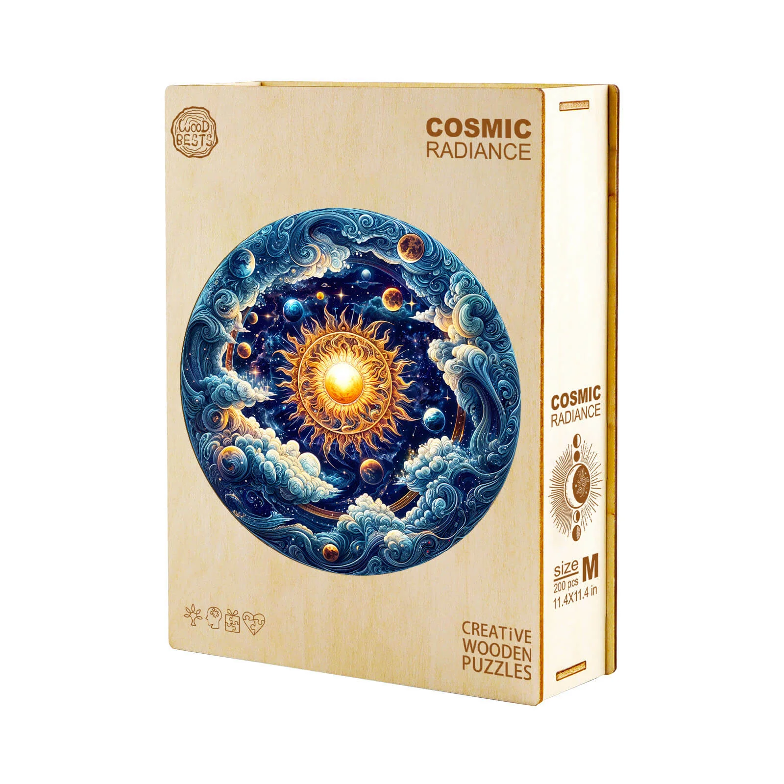 Cosmic Radiance Wooden Jigsaw Puzzle - Image 6