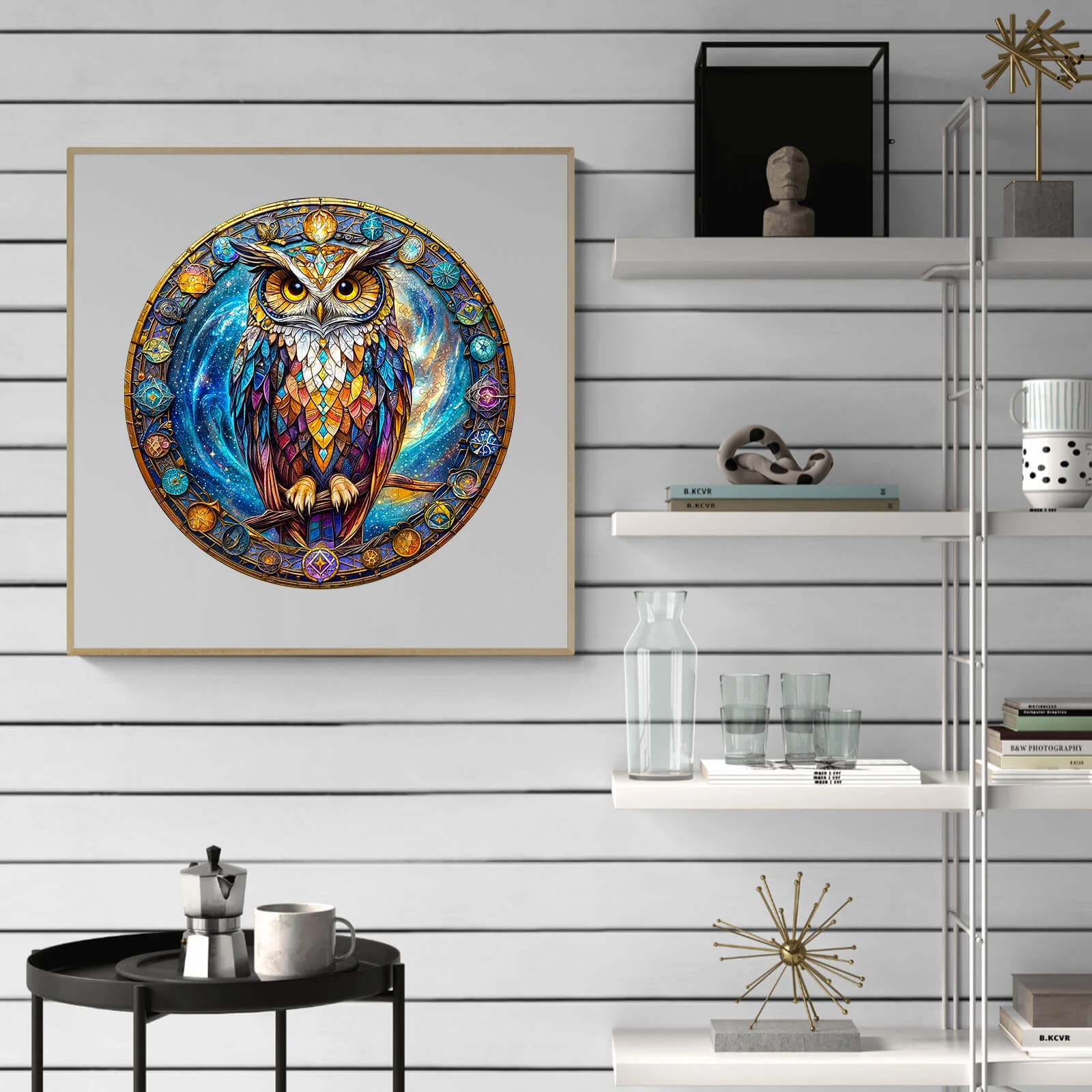 Cosmic Watcher Wooden Jigsaw Puzzle - Image 10