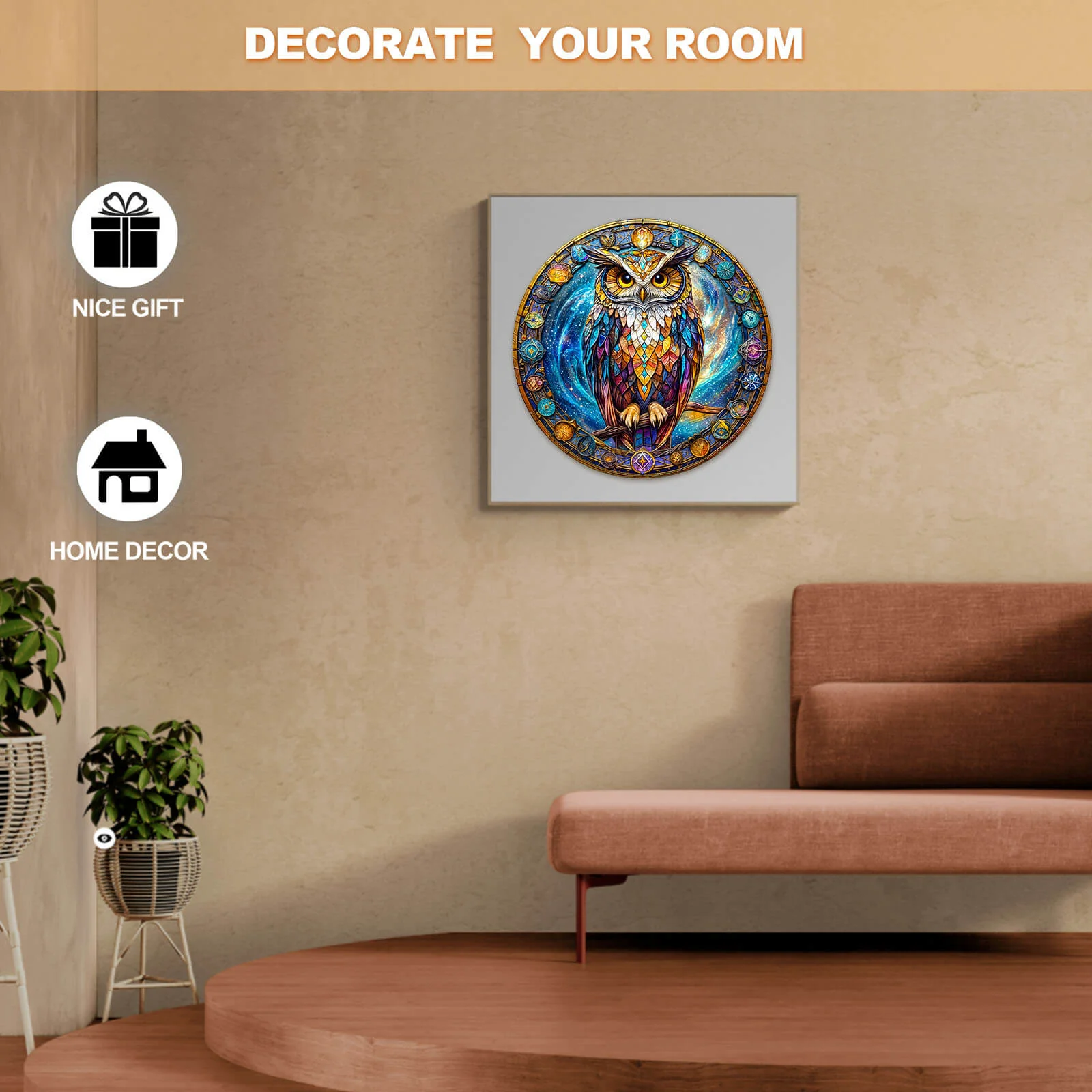 Cosmic Watcher Wooden Jigsaw Puzzle - Image 8