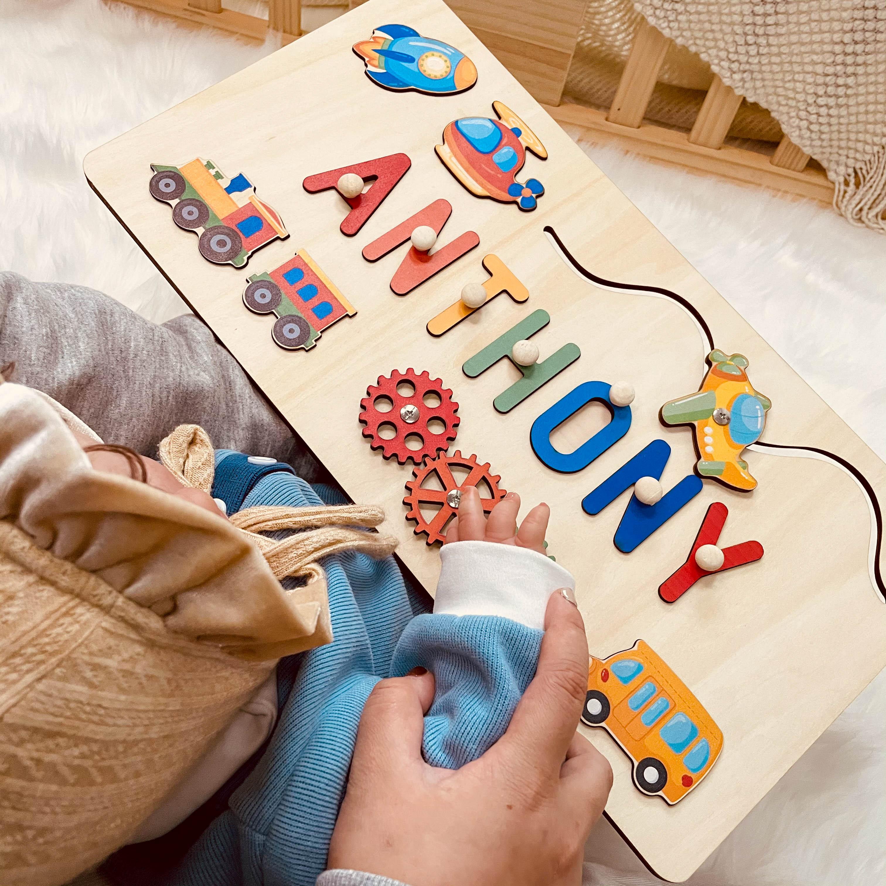 Personalized Baby Name Puzzle Advanced Toys - Image 2