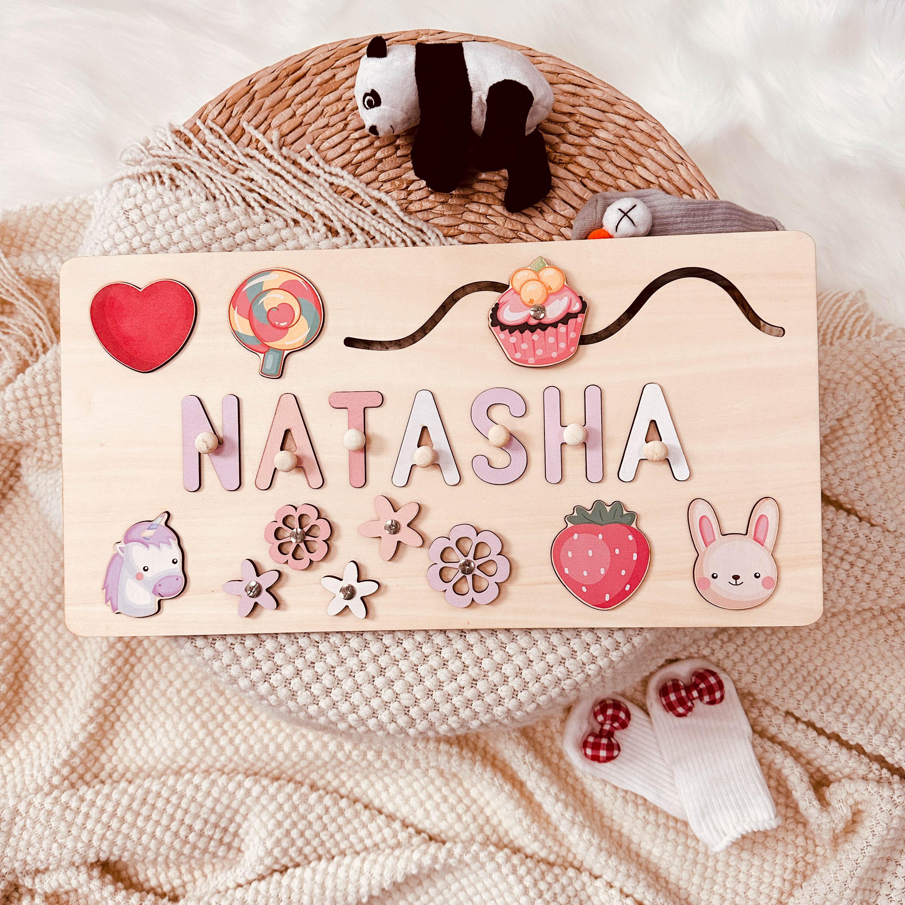 Personalized Baby Name Puzzle Advanced Toys - Image 3