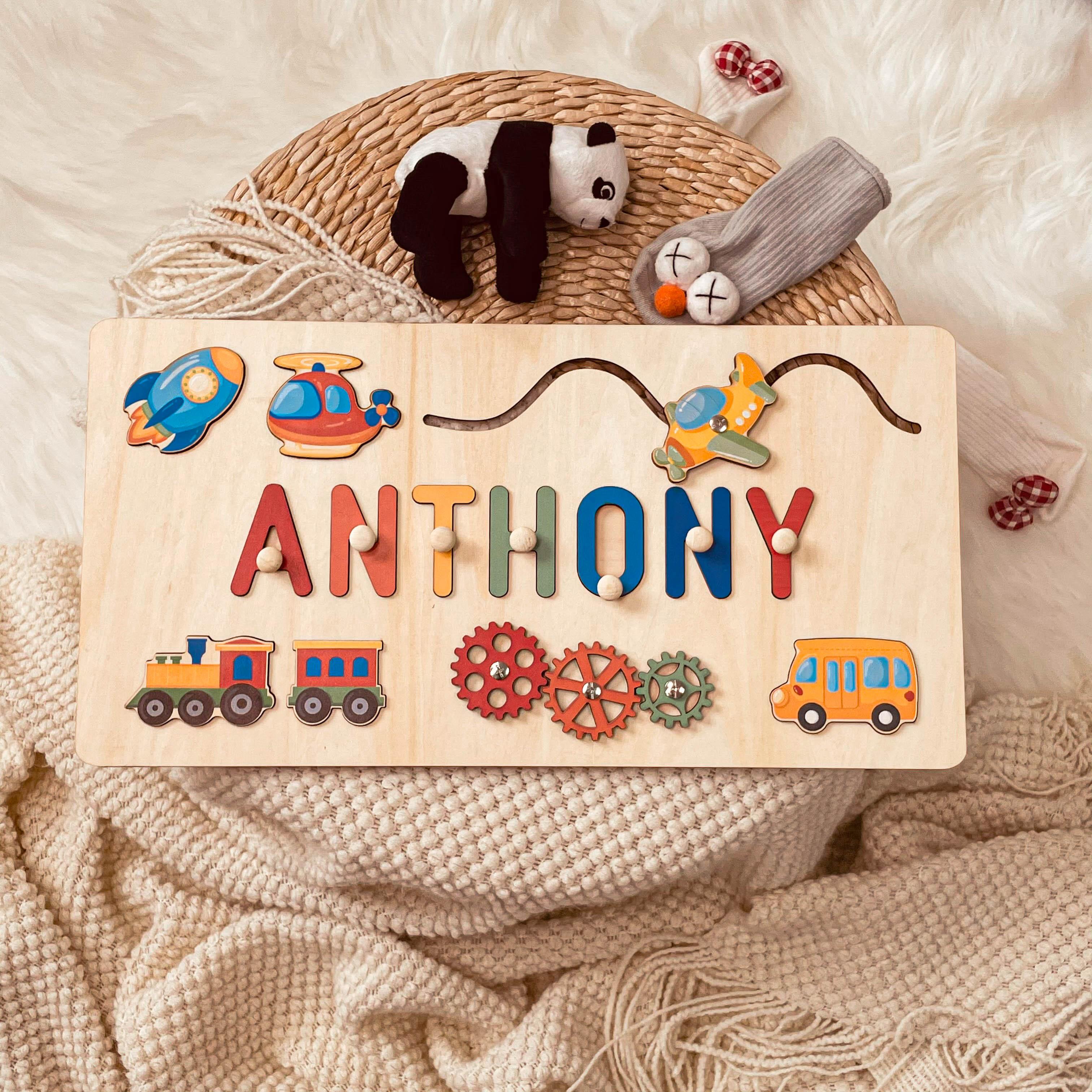 Personalized Baby Name Puzzle Advanced Toys - Image 5