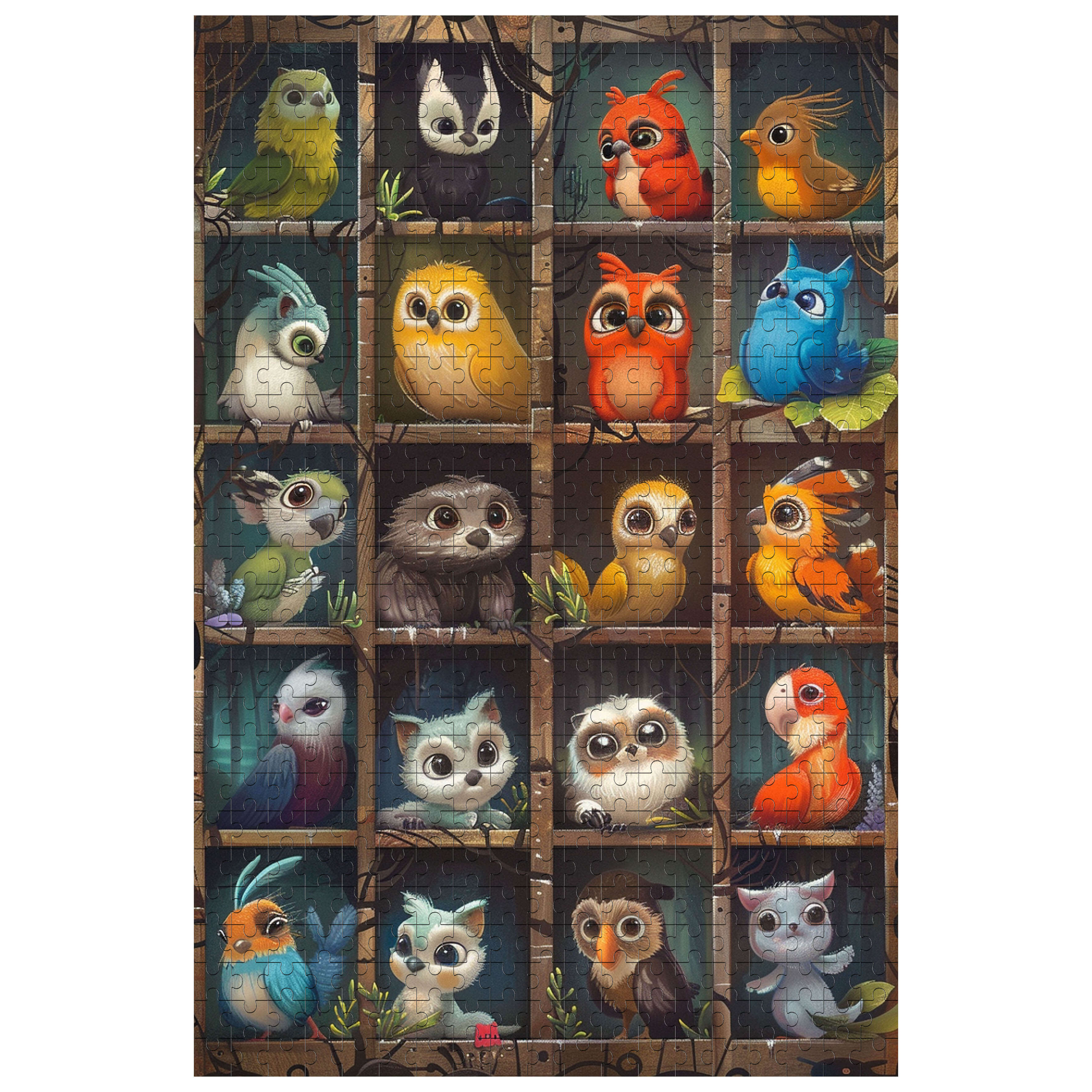 Cute Birds 500 / 1000 Piece Puzzle - Image 5