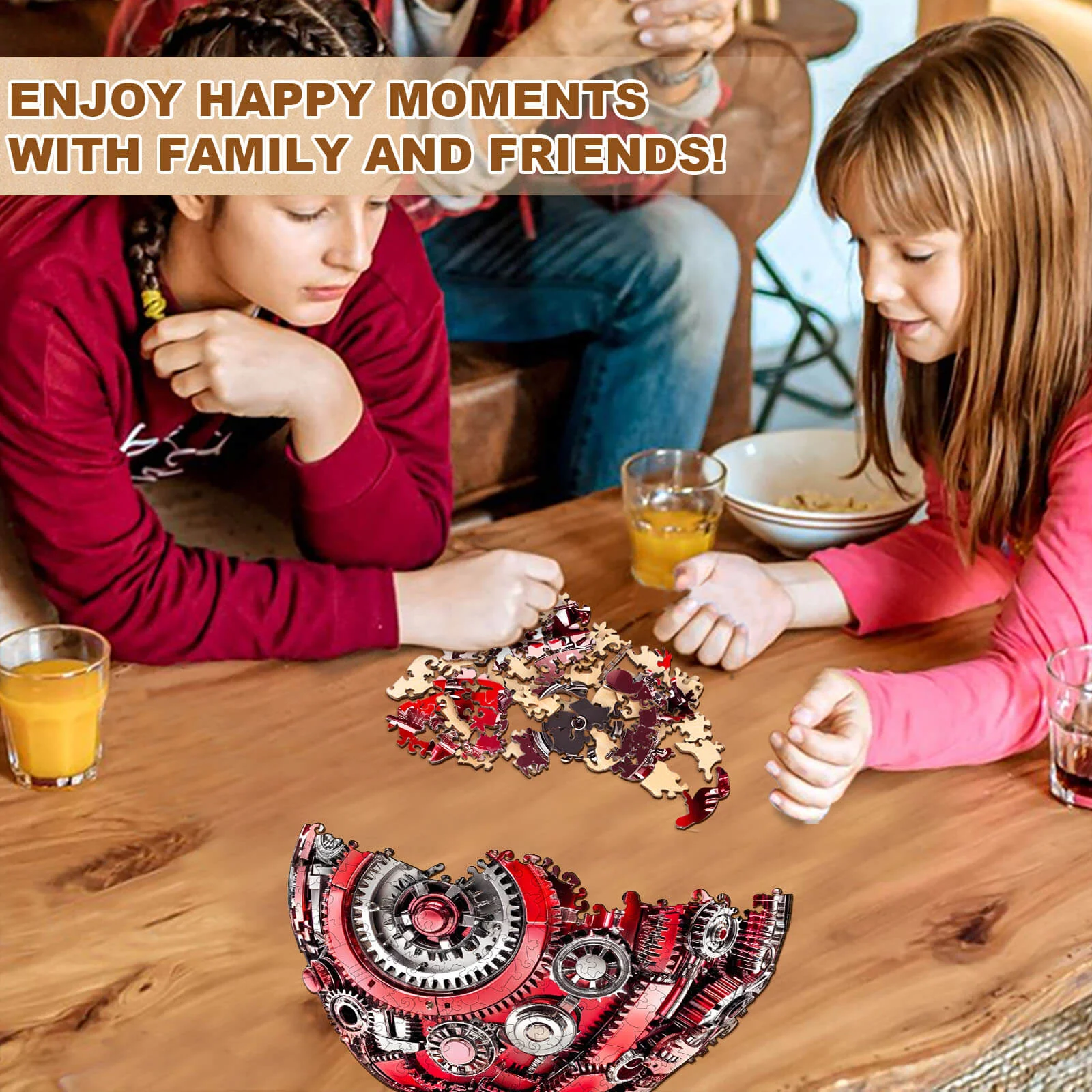 Cyber Apple Wooden Jigsaw Puzzle - Image 9
