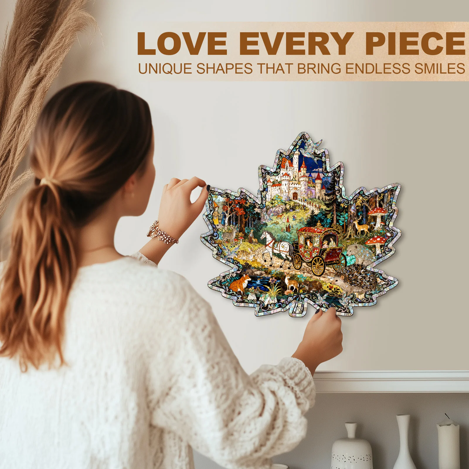 Czech Maple Tale Wooden Jigsaw Puzzle - Image 7