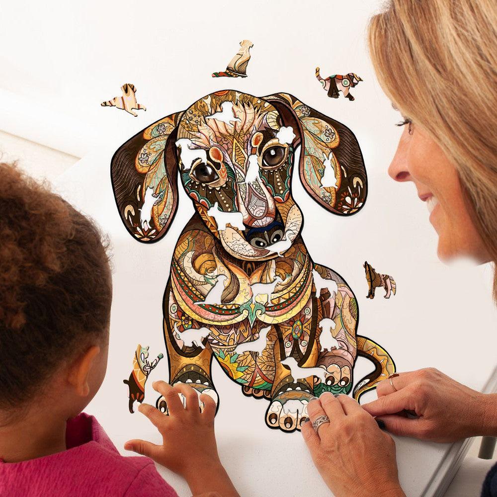 Dachshund Wooden Jigsaw Puzzle - Image 7