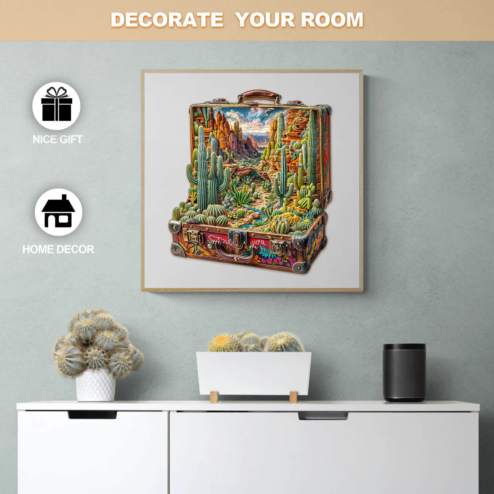 Desert Odyssey-1 Wooden Jigsaw Puzzle - Image 11