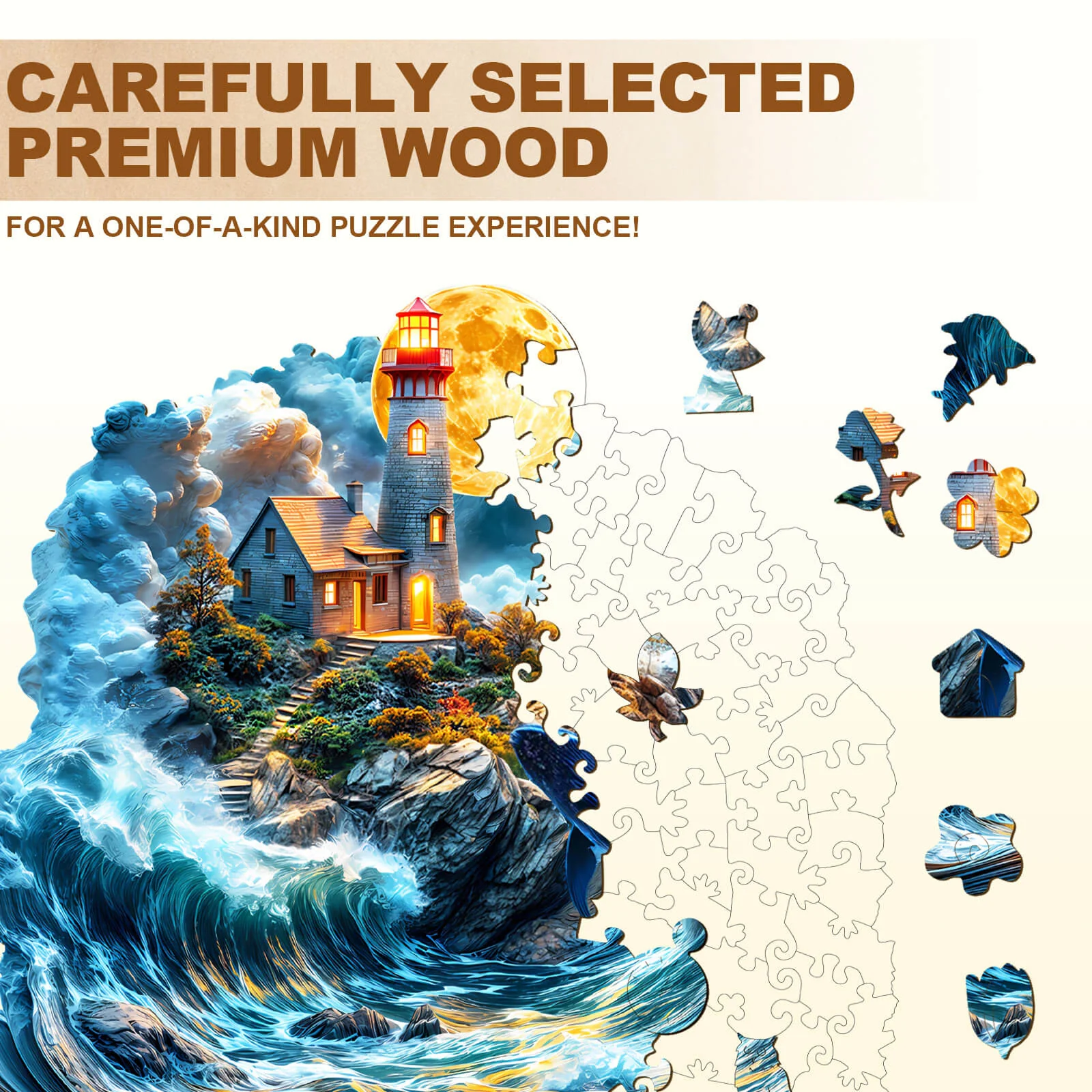 Dream Sea Wonder Wooden Jigsaw Puzzle - Image 3