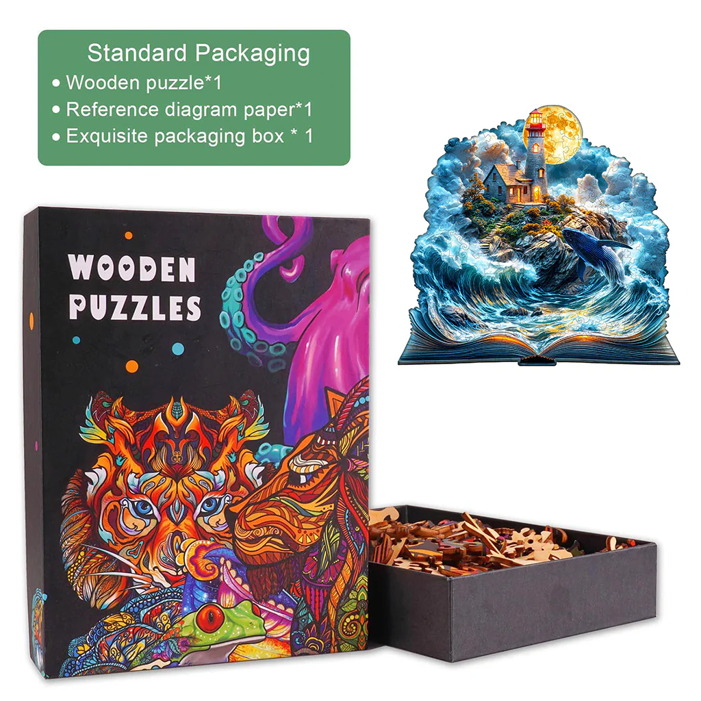 Dream Sea Wonder Wooden Jigsaw Puzzle - Image 6