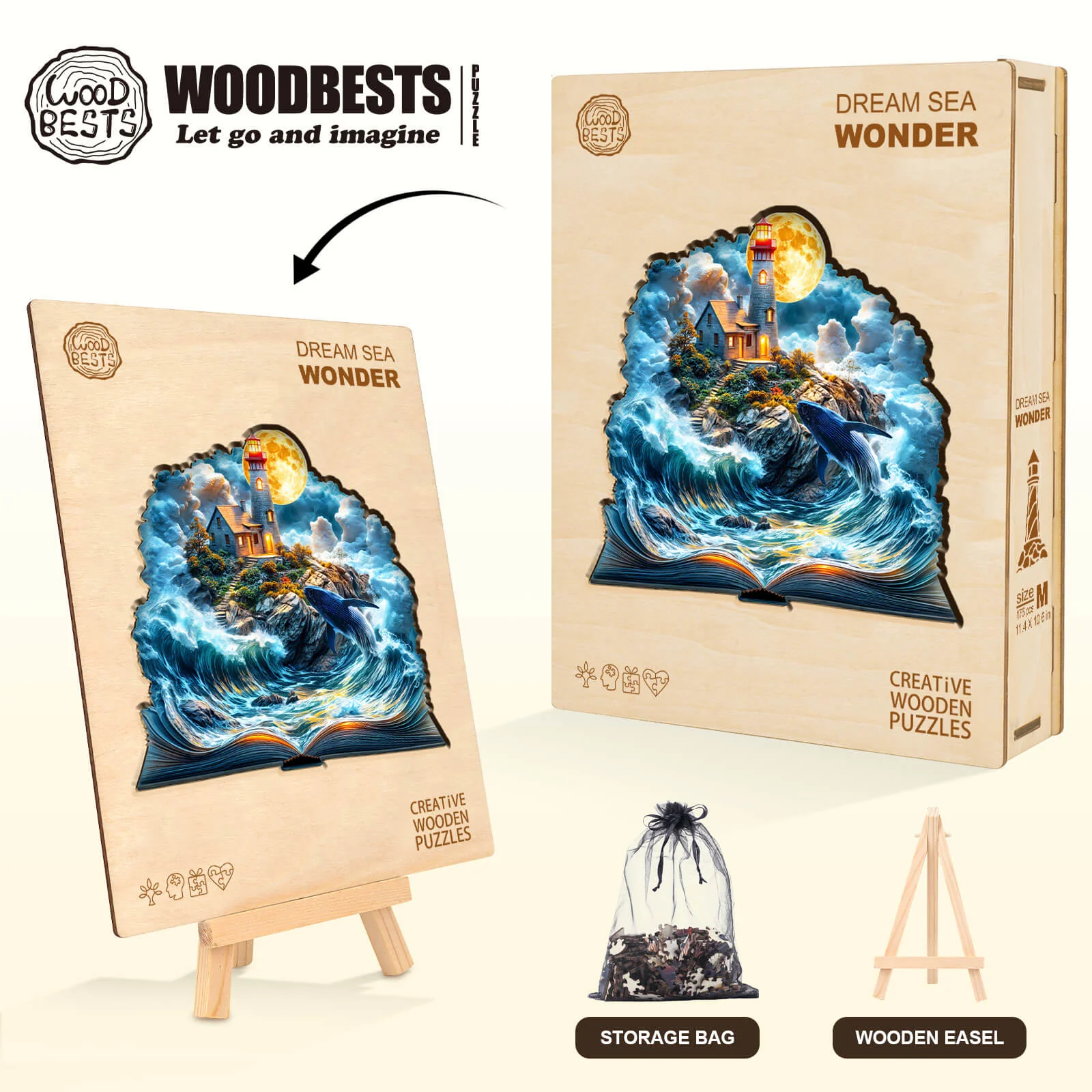 Dream Sea Wonder Wooden Jigsaw Puzzle - Image 7