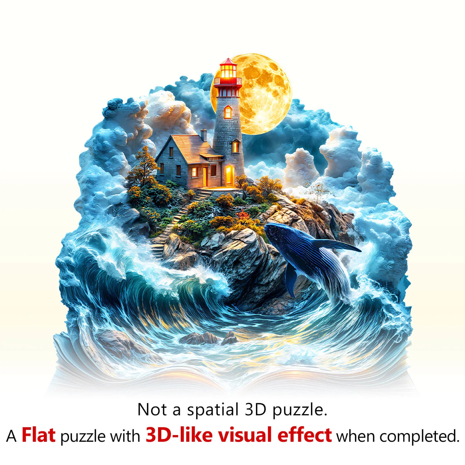 Dream Sea Wonder Wooden Jigsaw Puzzle - Image 9