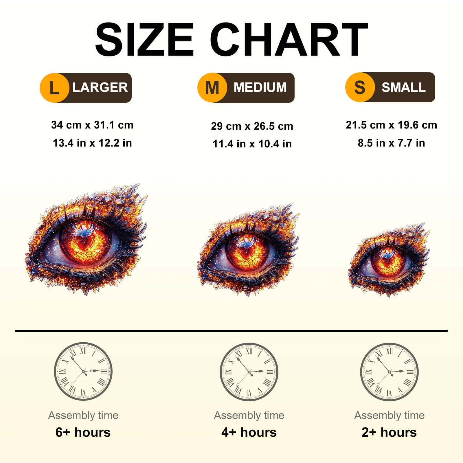 Ember Eye Wooden Jigsaw Puzzle - Image 8