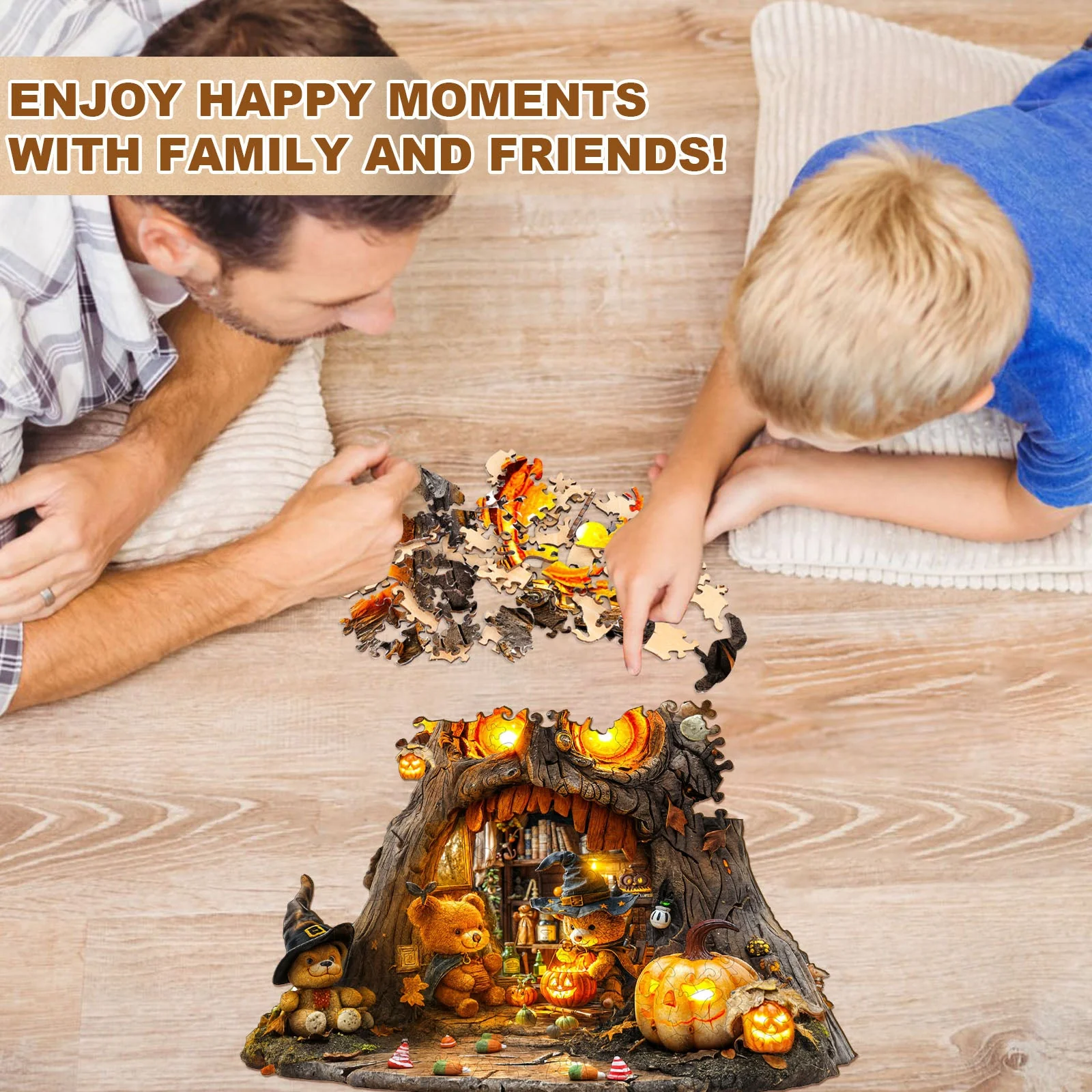 Enchanted Bearhouse Wooden Jigsaw Puzzle - Image 10