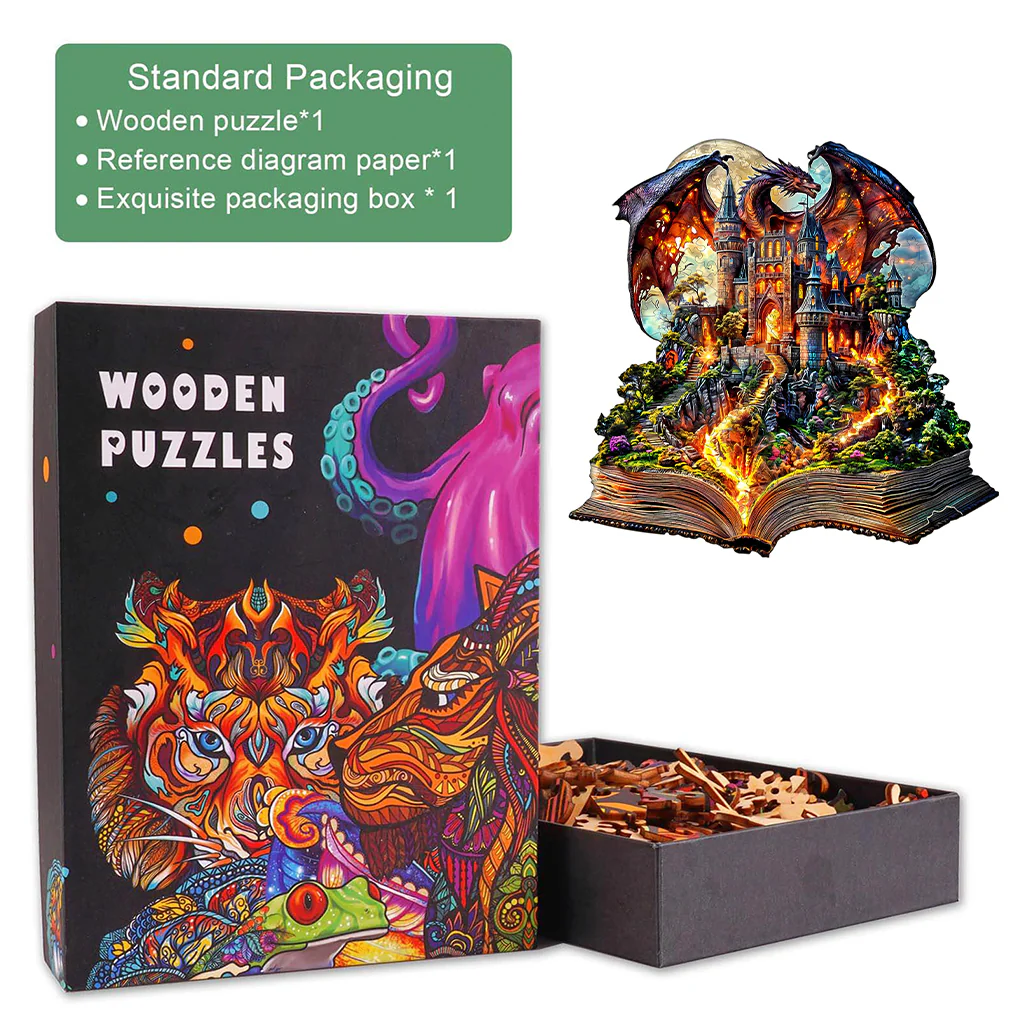 Epic Tale Wooden Jigsaw Puzzle - Image 6