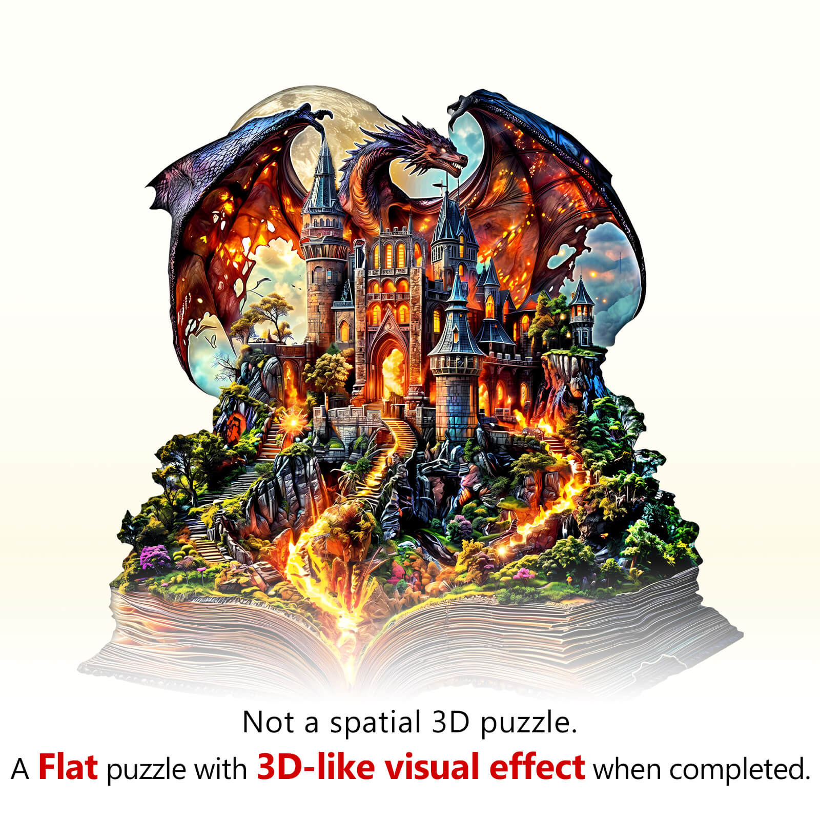 Epic Tale Wooden Jigsaw Puzzle - Image 9