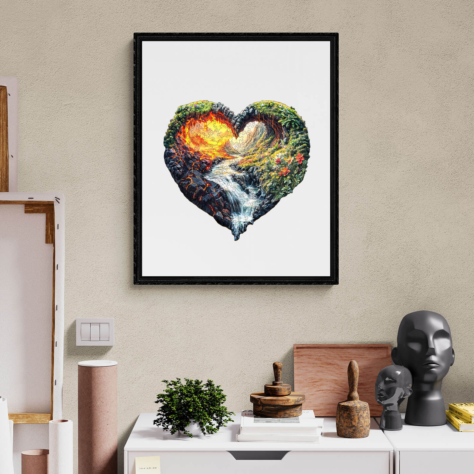 ETERNAL FLOW  Wooden Jigsaw Puzzle - Image 11