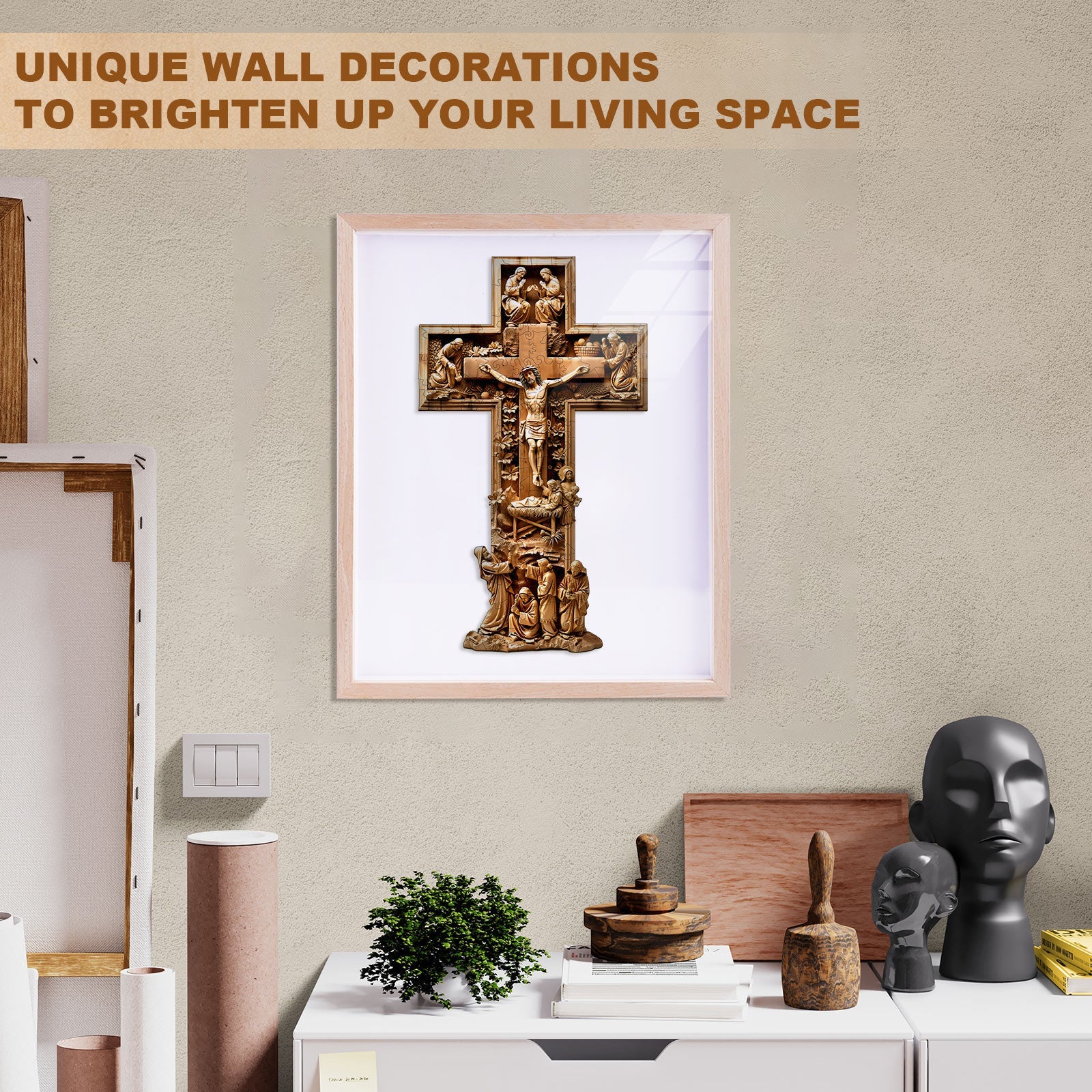 Eternal Grace Wooden Jigsaw Puzzle - Image 9