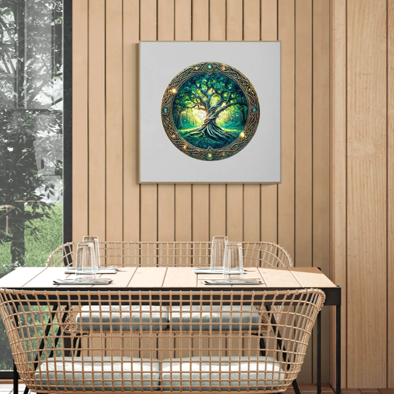 Eternal Tree Wooden Jigsaw Puzzle - Image 9