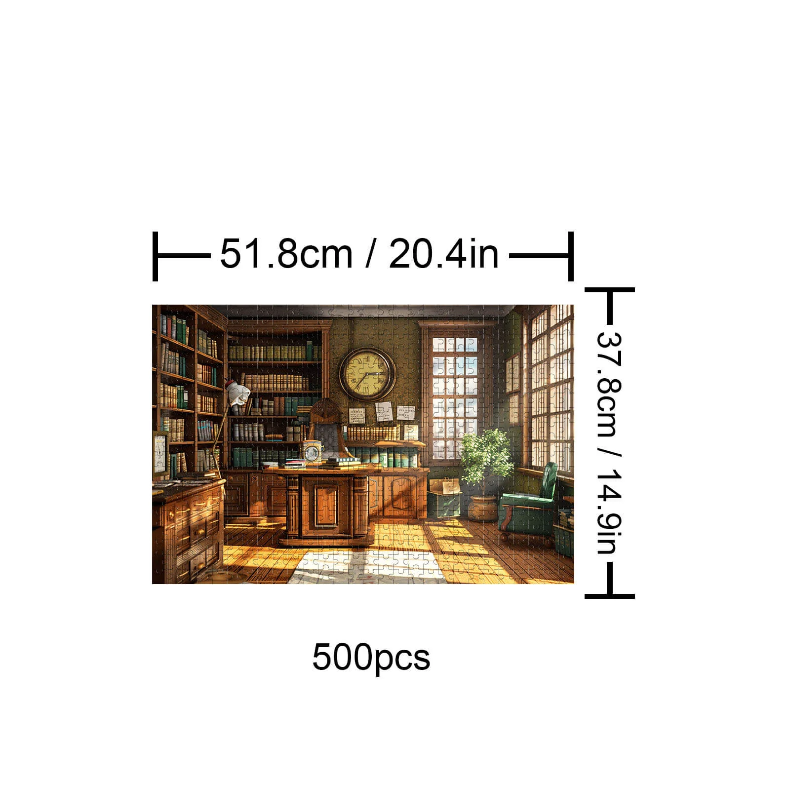 Exquisite Study 500 / 1000 Piece Puzzle - Image 4