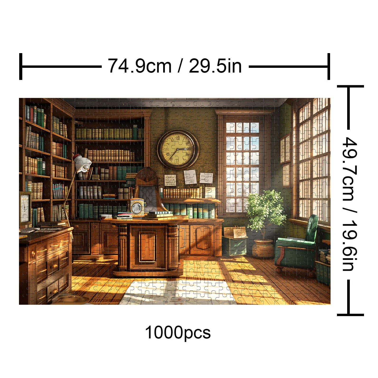 Exquisite Study 500 / 1000 Piece Puzzle - Image 5