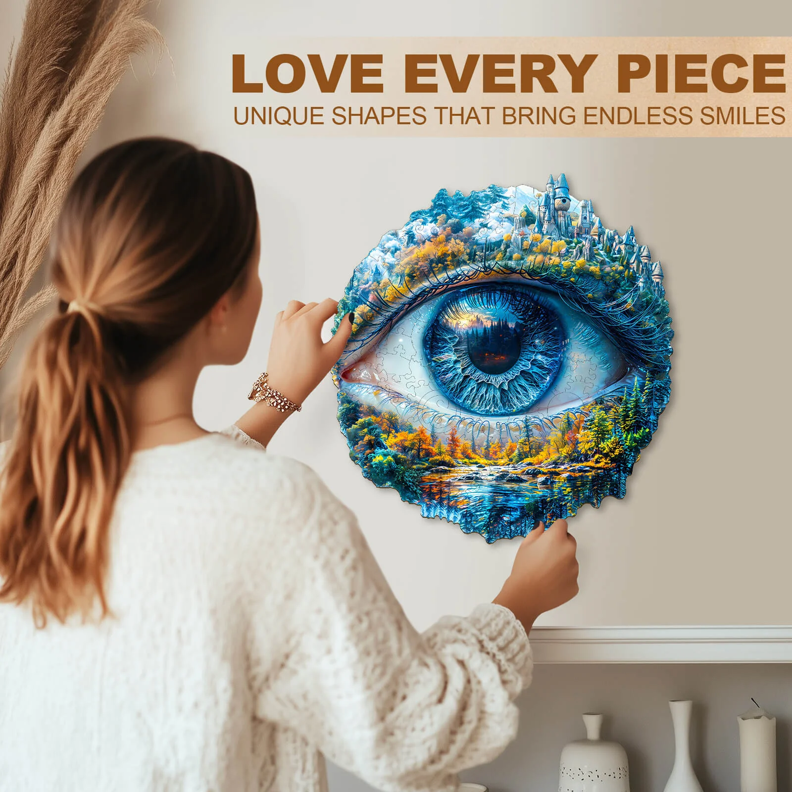 Eye of Nature Wooden Jigsaw Puzzle - Image 11