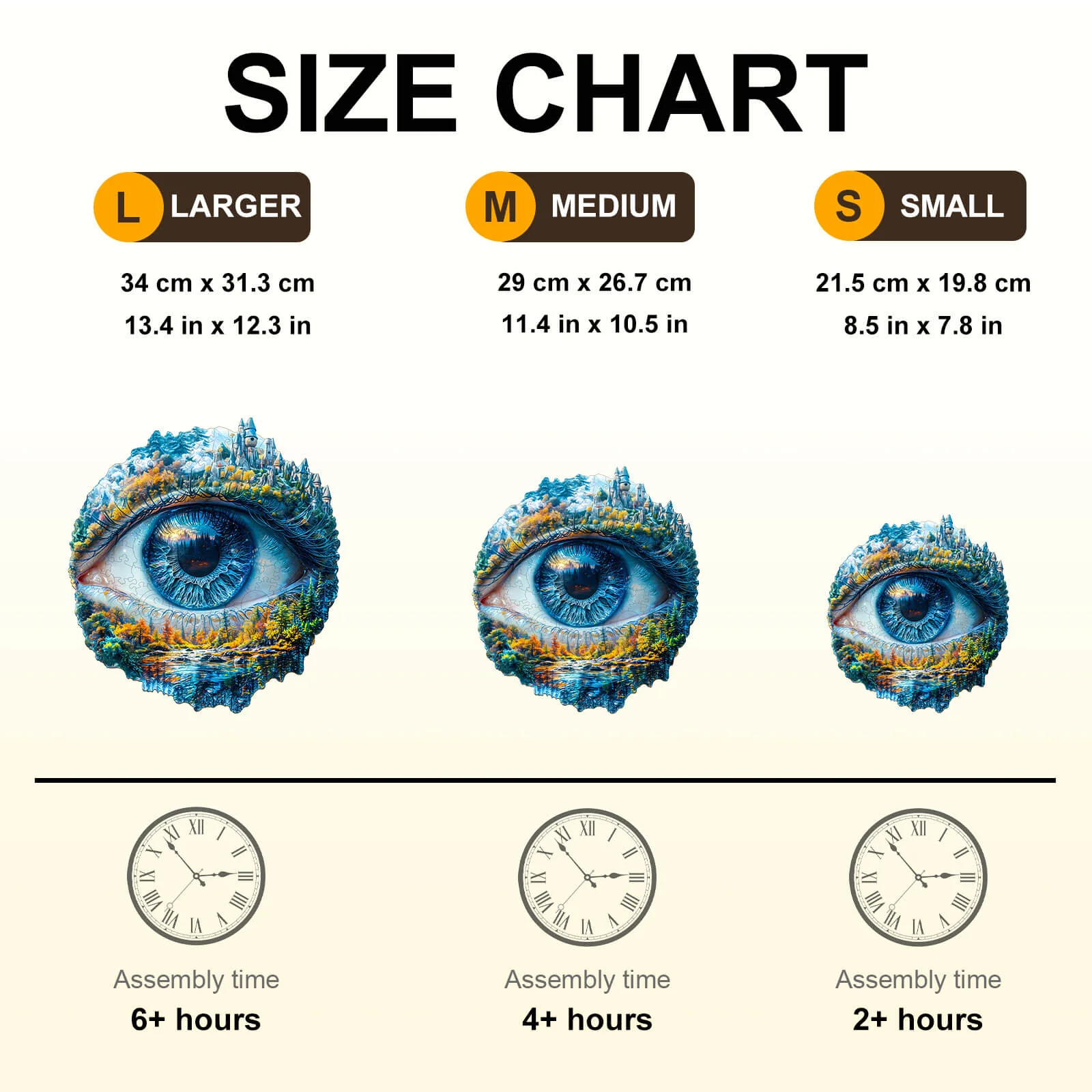 Eye of Nature Wooden Jigsaw Puzzle - Image 8
