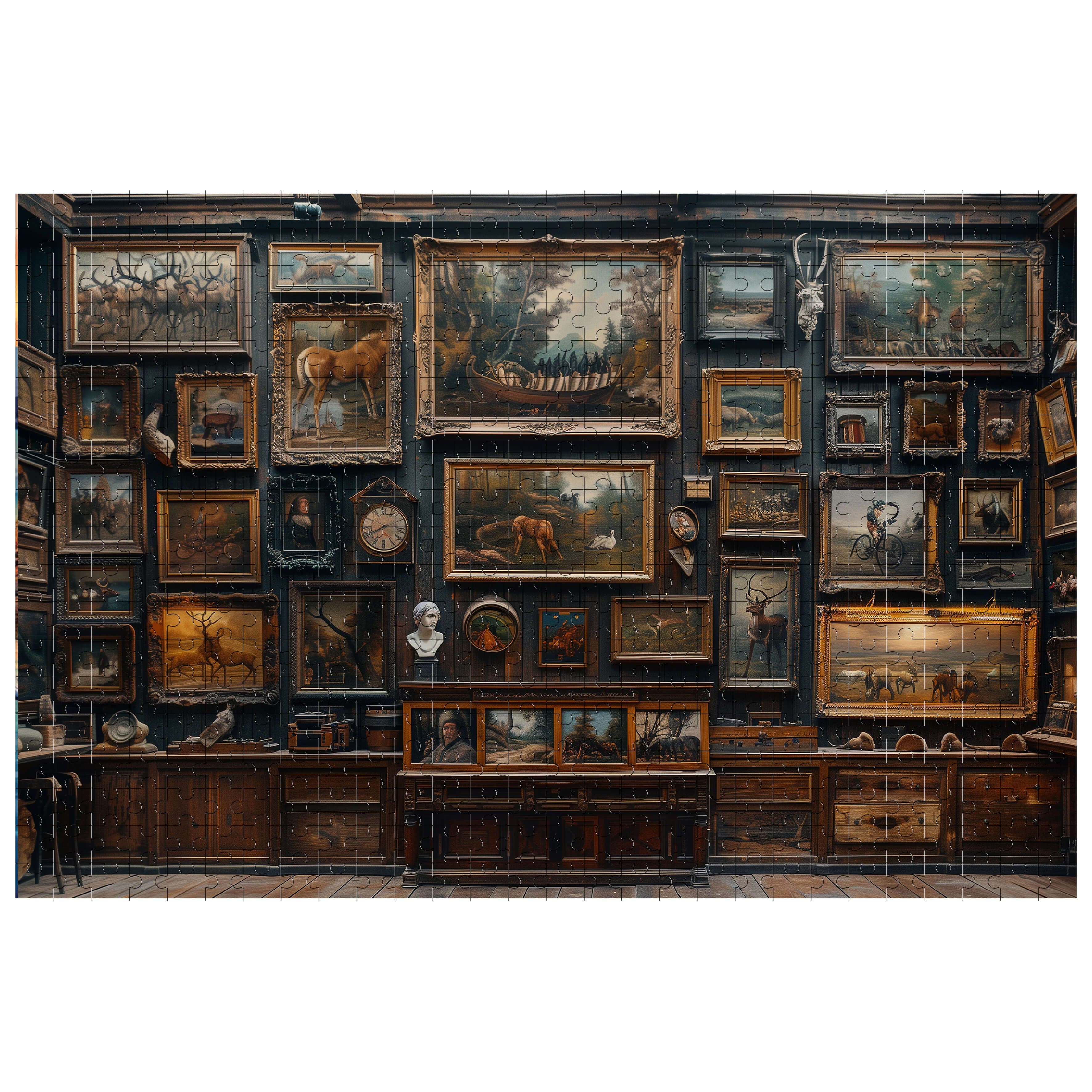 Family Gallery 500 / 1000 Piece Puzzle - Image 3