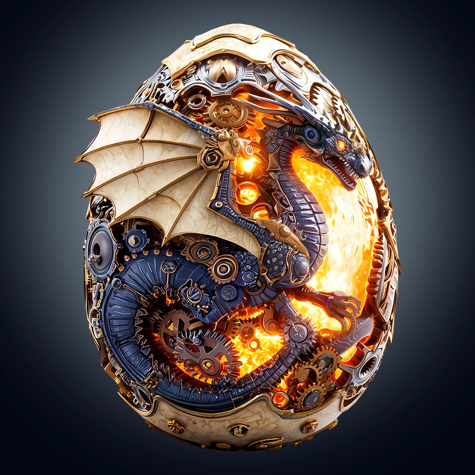 Fire Dragon Egg Wooden Jigsaw Puzzle - Image 4