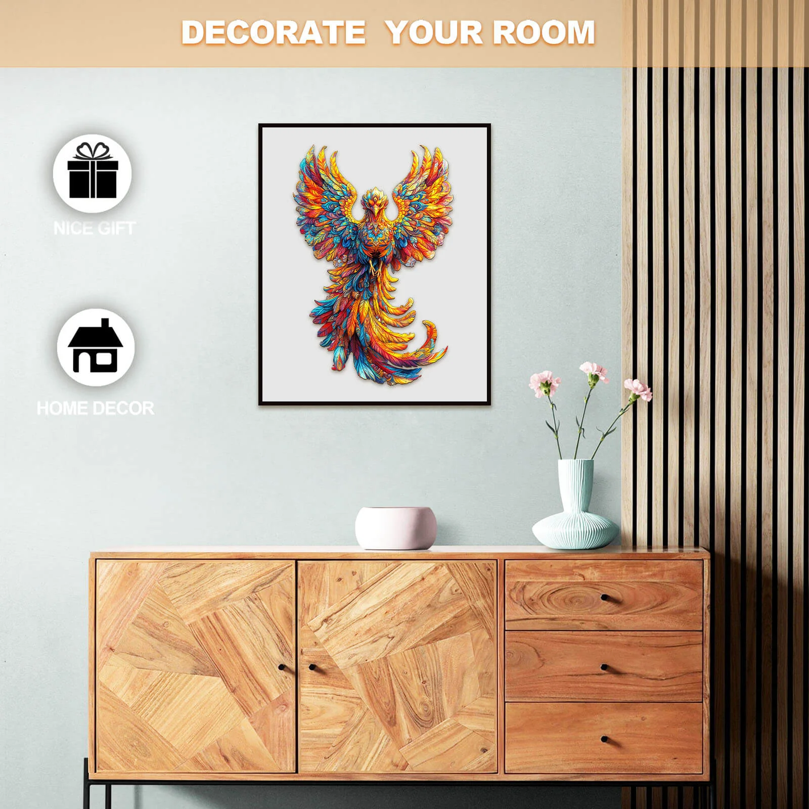 Flameborn Wooden Jigsaw Puzzle - Image 8