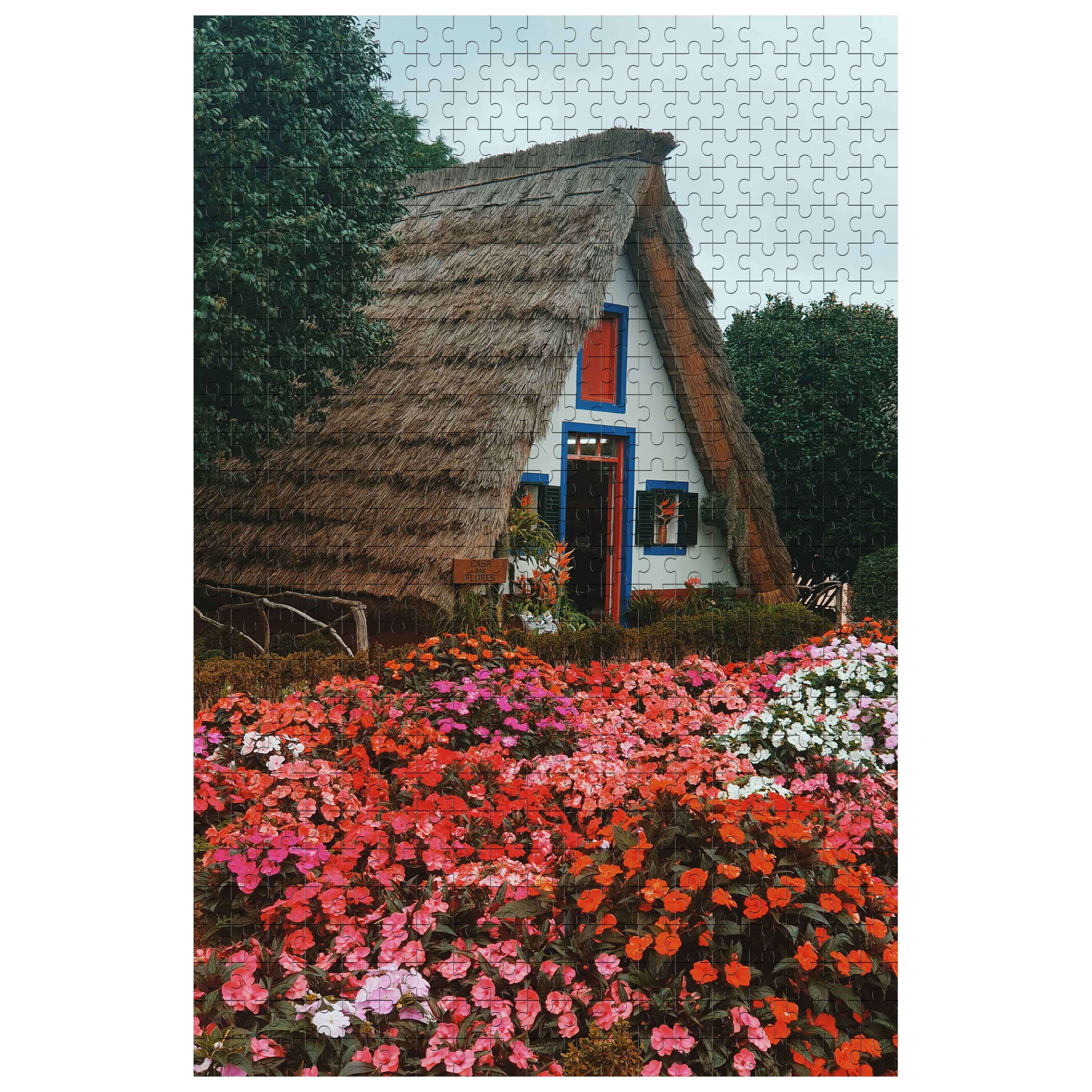 Flower House 500 / 1000 Piece Puzzle - Image 3
