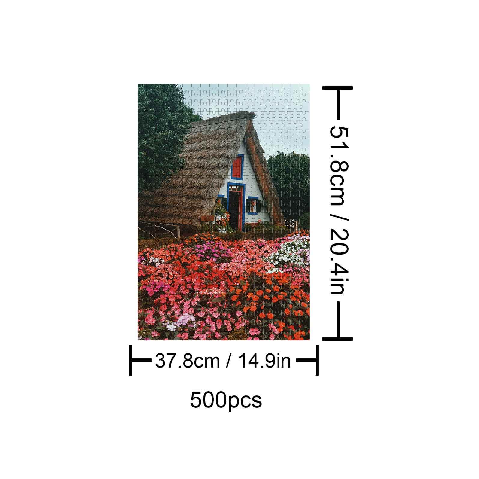Flower House 500 / 1000 Piece Puzzle - Image 4