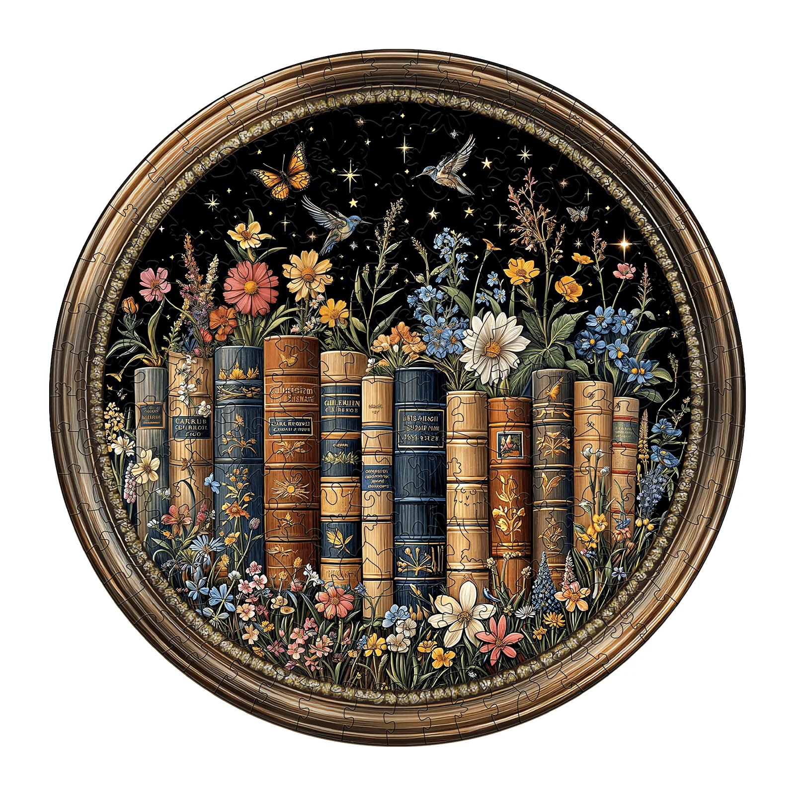 Flower of Wisdom Wooden Jigsaw Puzzle