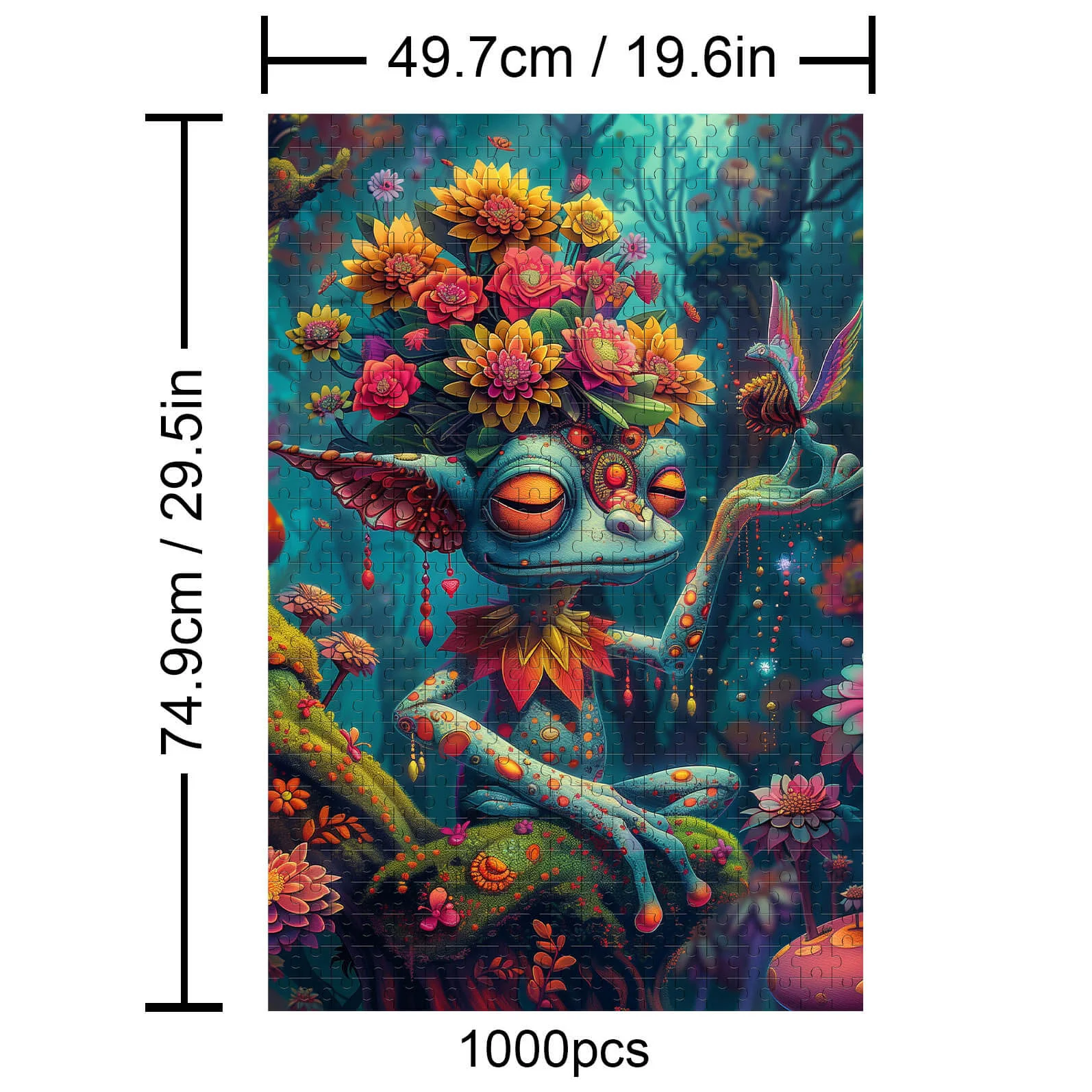 Forest Monster 500 / 1000 Piece Puzzle - Image 4