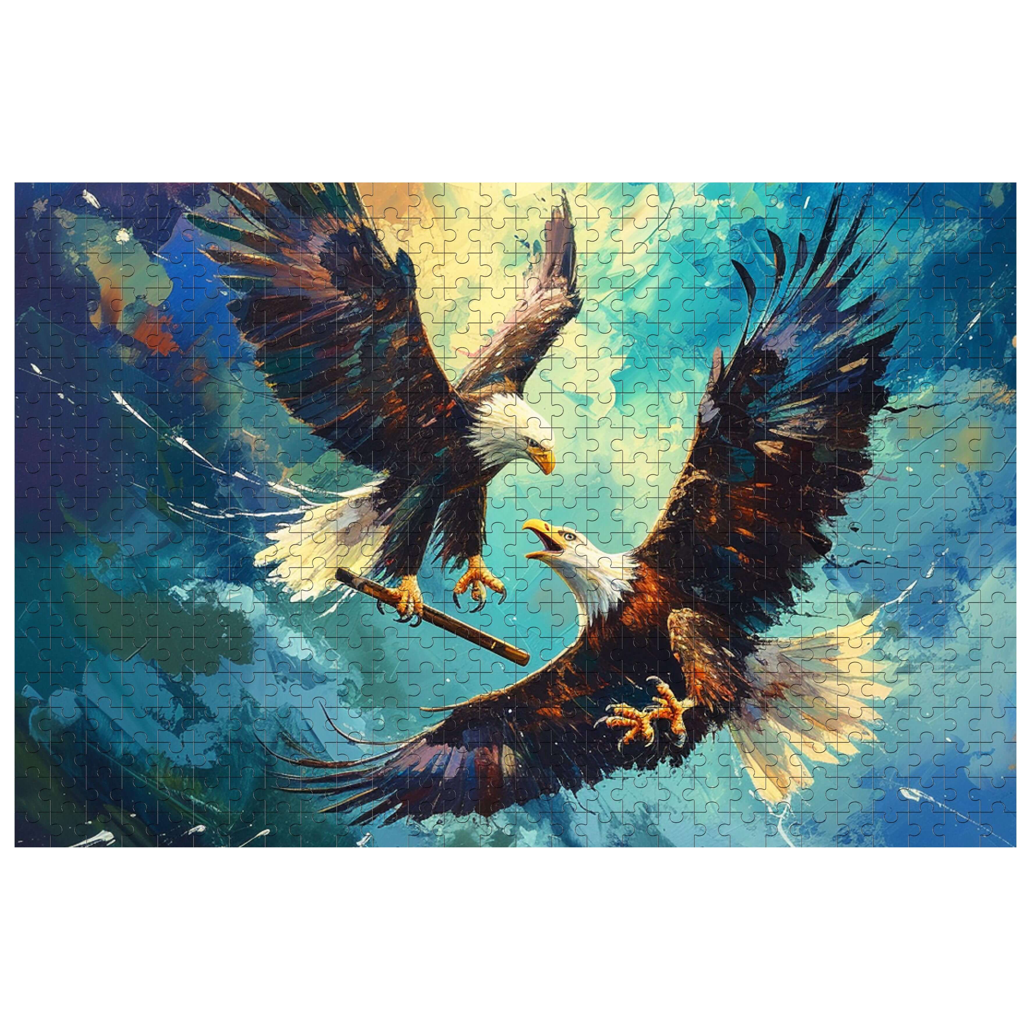 Freedom Eagle 500 / 1000 Piece Puzzle - Image 3
