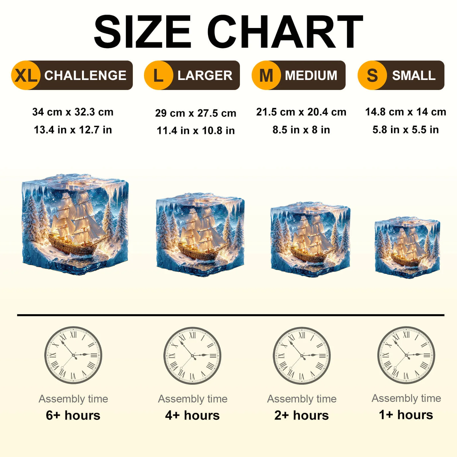 Frozen Pirate Ship Wooden Jigsaw Puzzle - Image 6