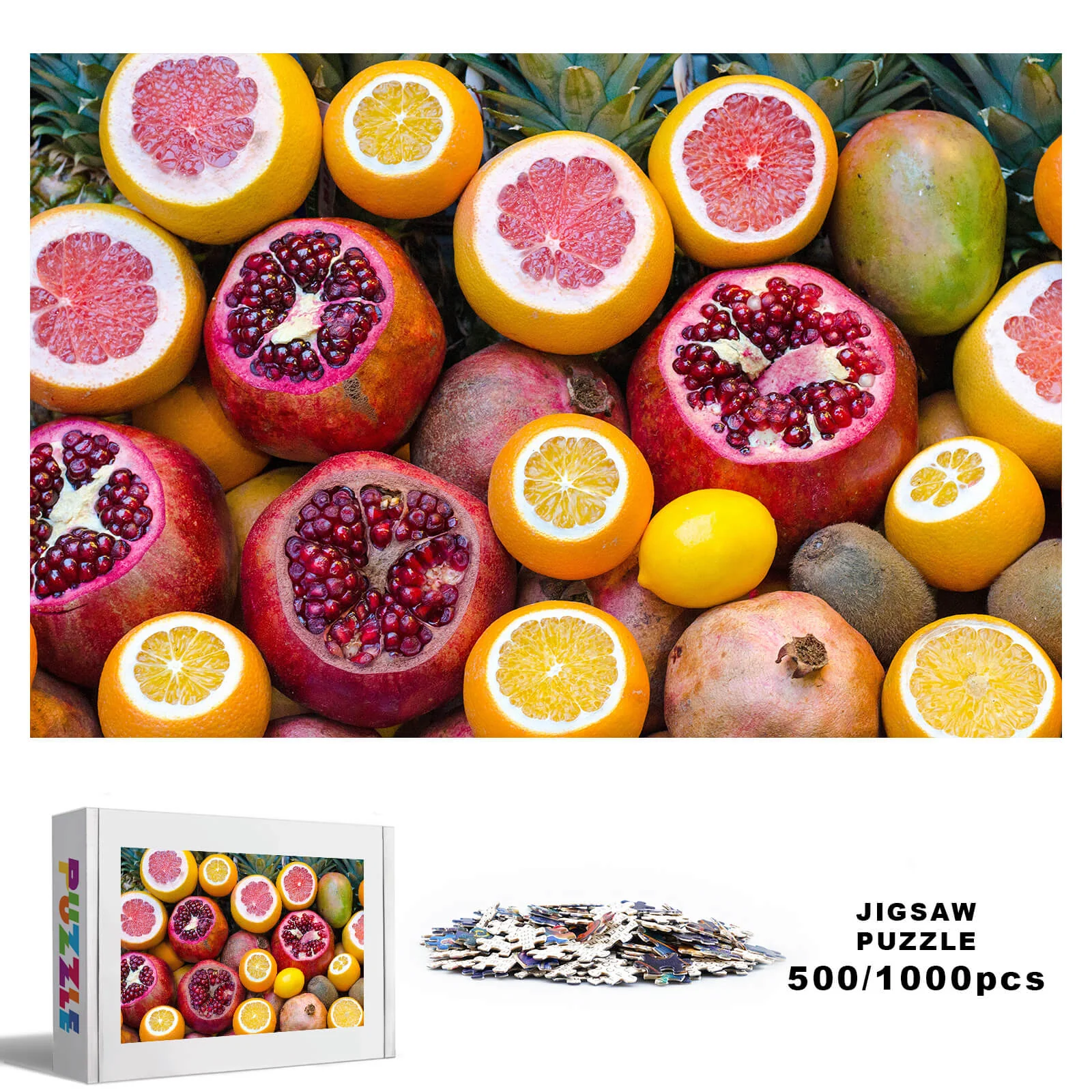 Fruit-2 500 / 1000 Piece Puzzle - Image 2