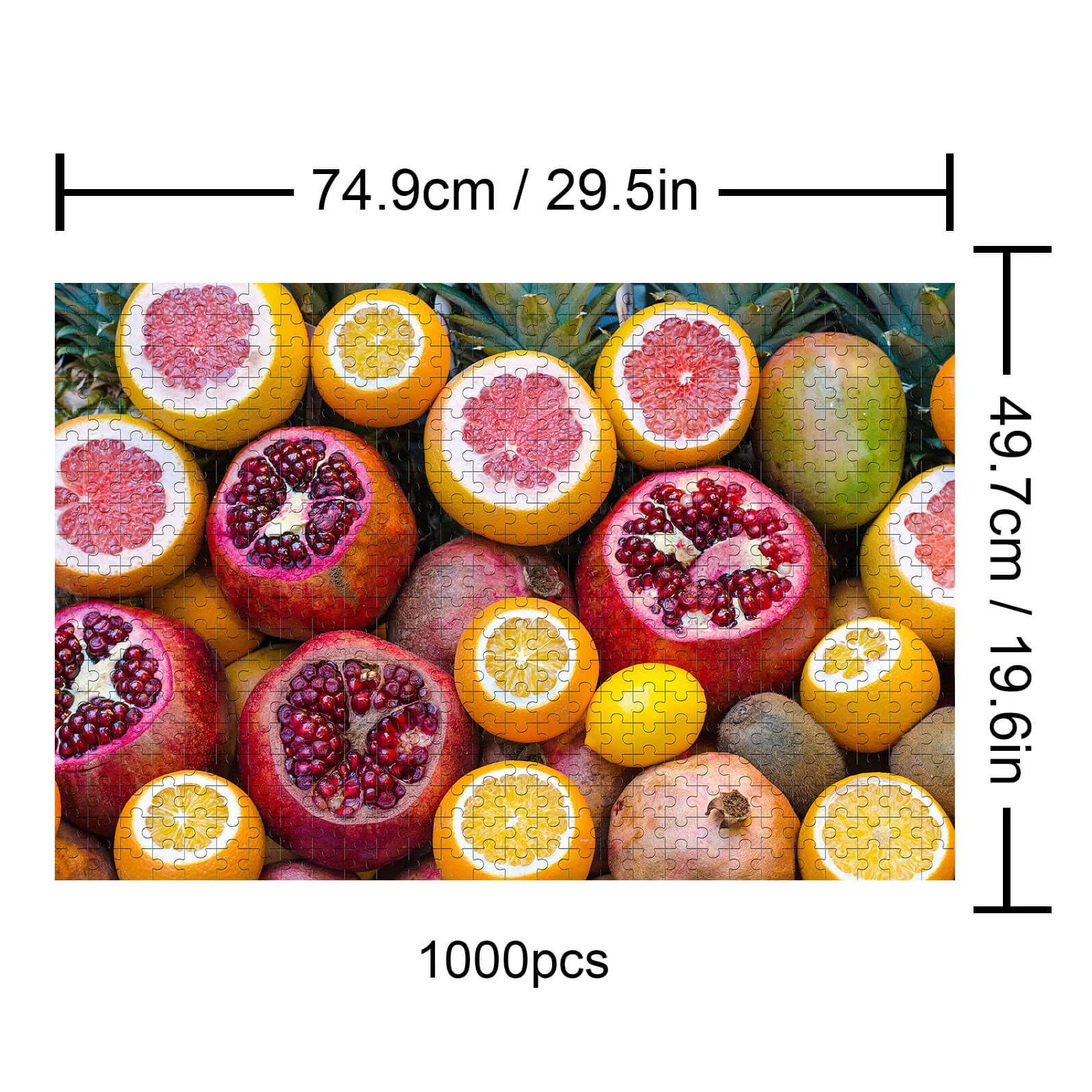 Fruit-2 500 / 1000 Piece Puzzle - Image 5