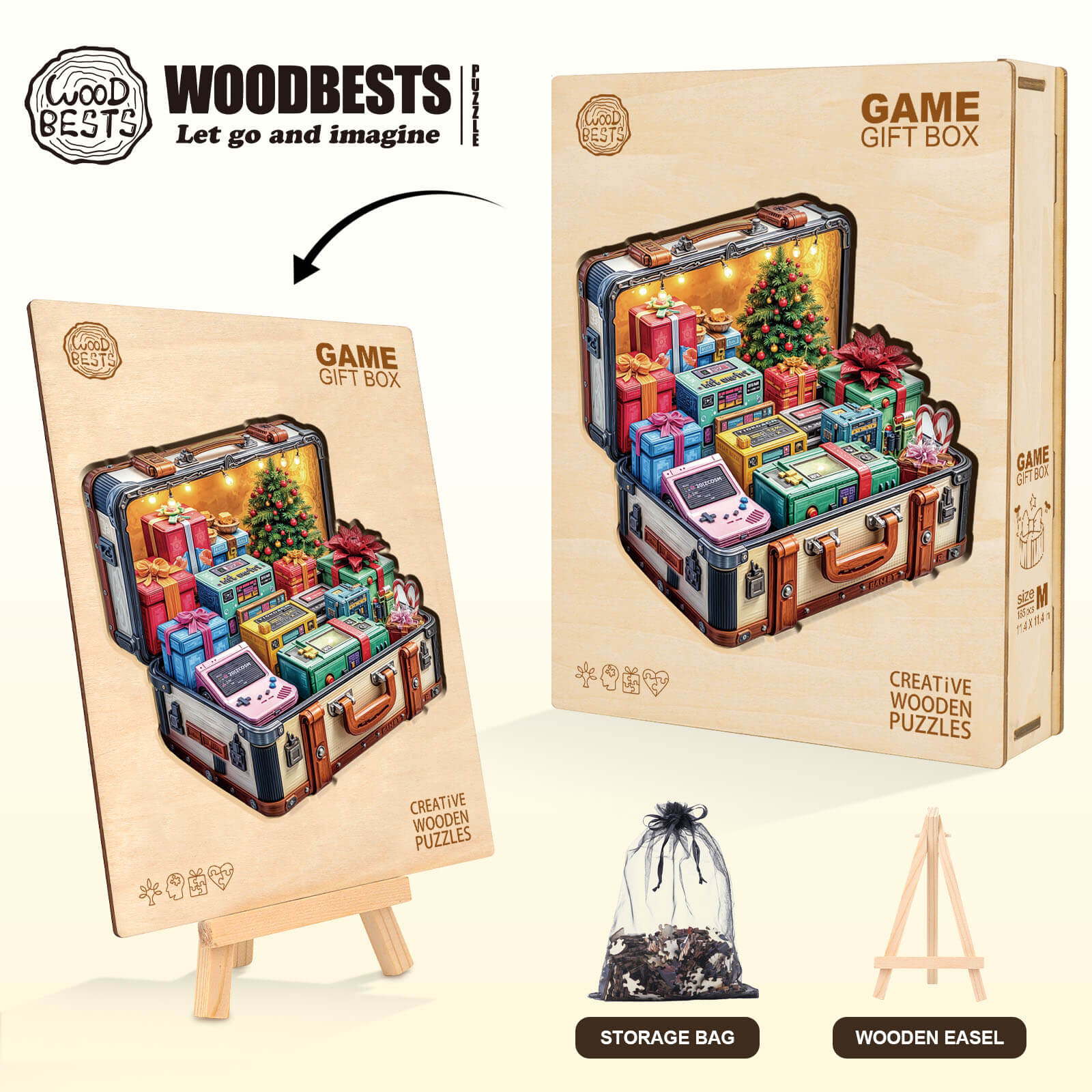 Game Gift Box Wooden Jigsaw Puzzle - Image 6