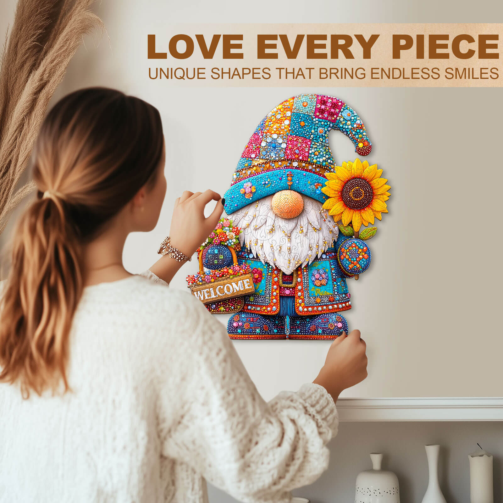 Gem Goblin Wooden Jigsaw Puzzle - Image 12