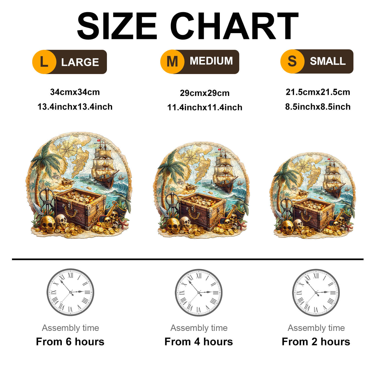 Golden Voyage Wooden Jigsaw Puzzle - Image 6