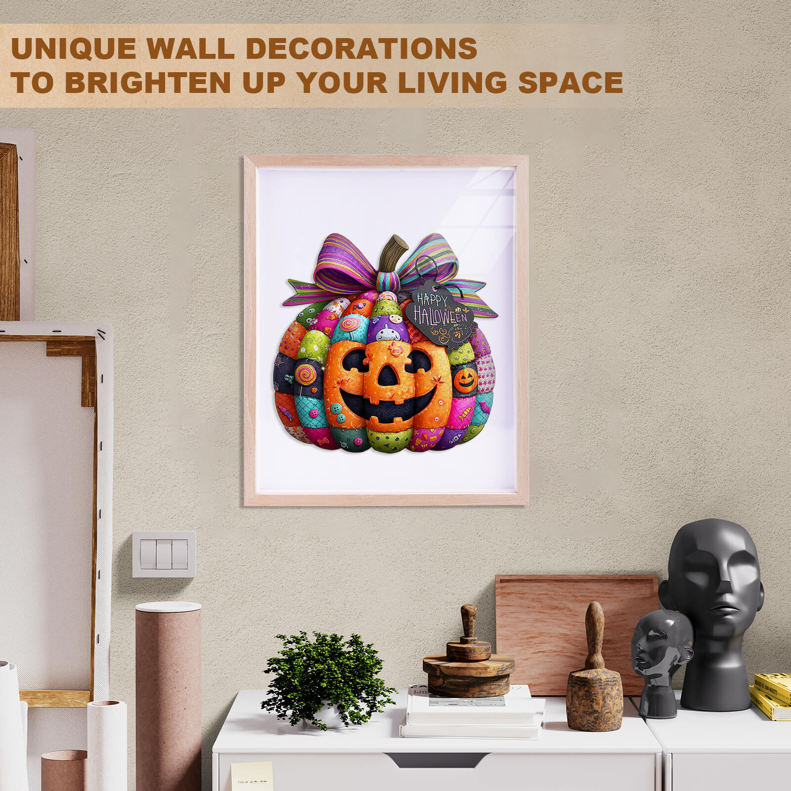 Halloween Pumpkin Gift Pack Wooden Jigsaw Puzzle - Image 11
