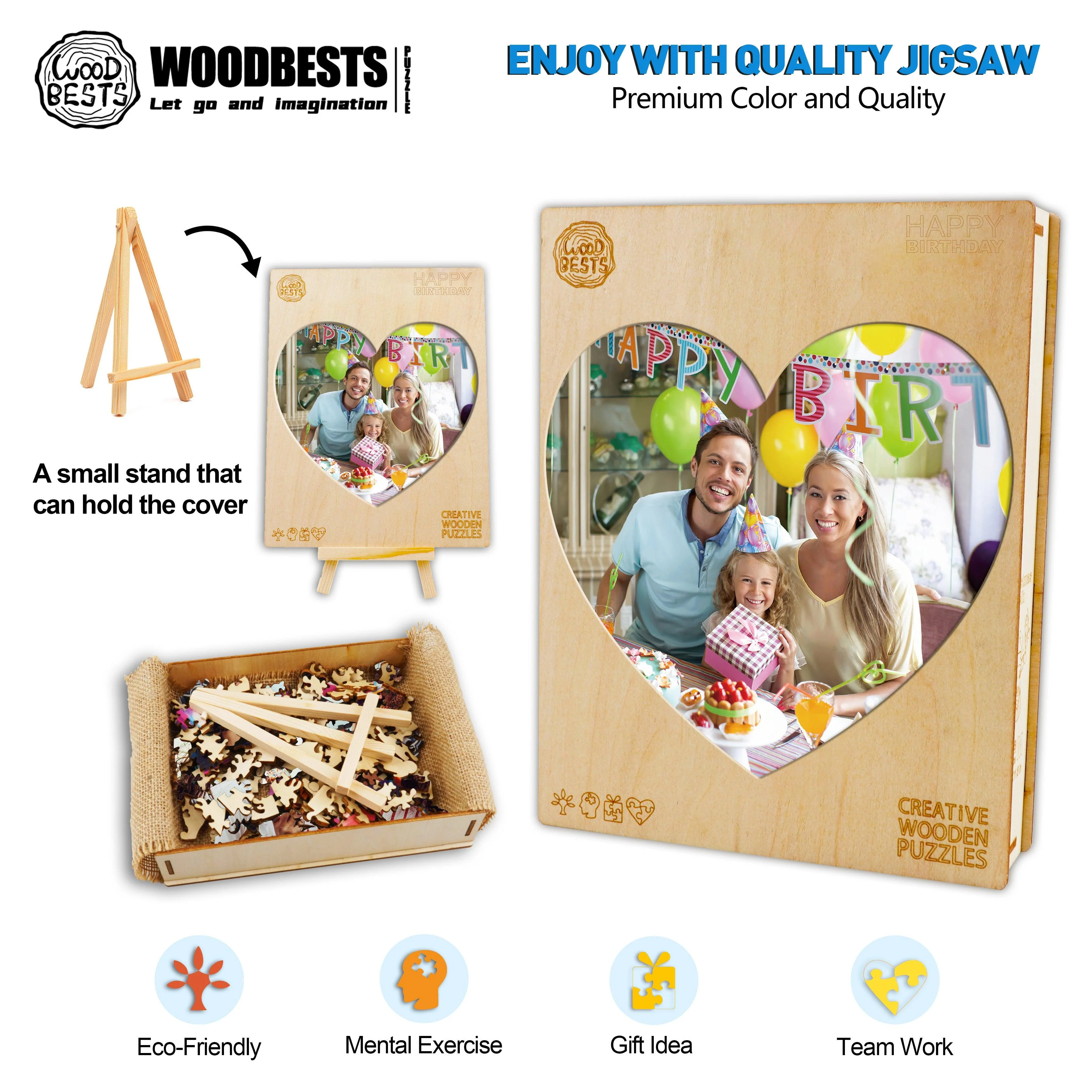 Personalized Birthday Photo Gift&Memory Puzzles - Image 6