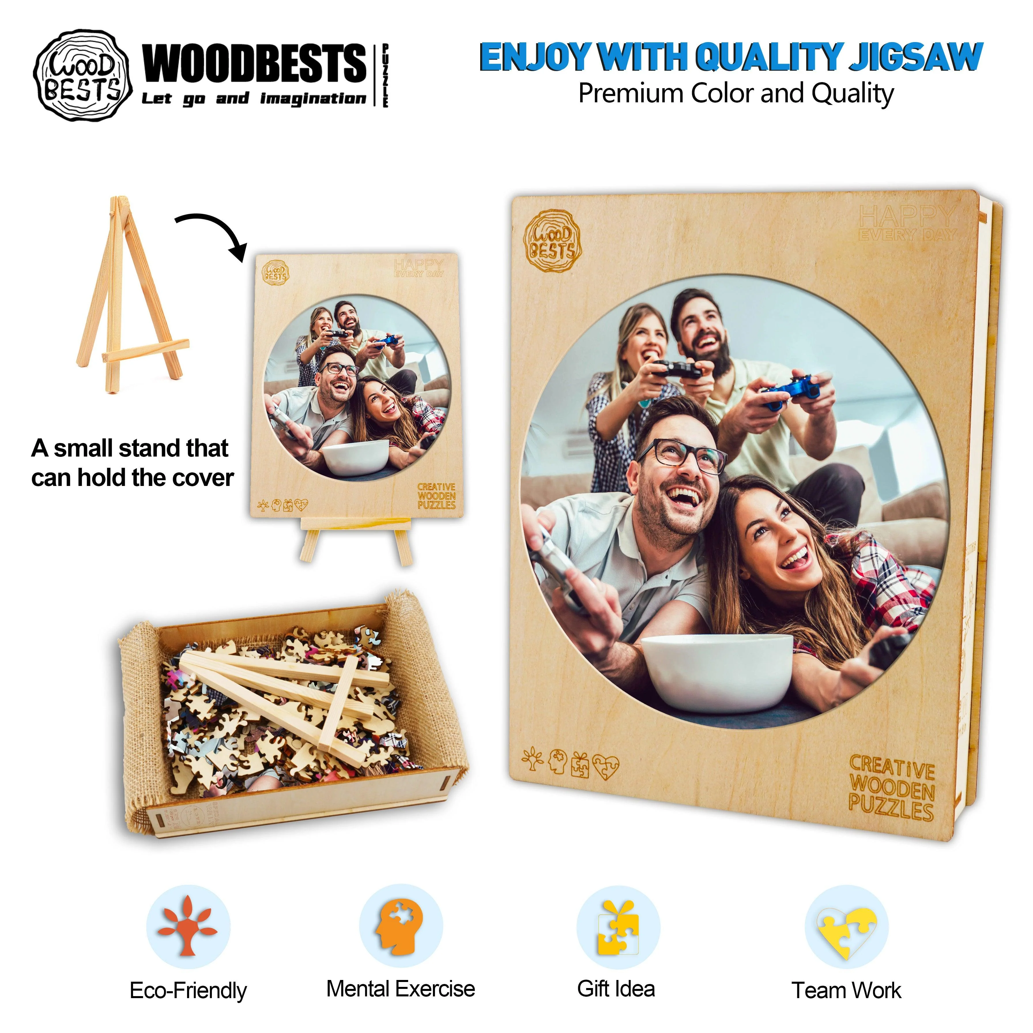 Happy Every Day Personalized Photo Puzzles - Image 6
