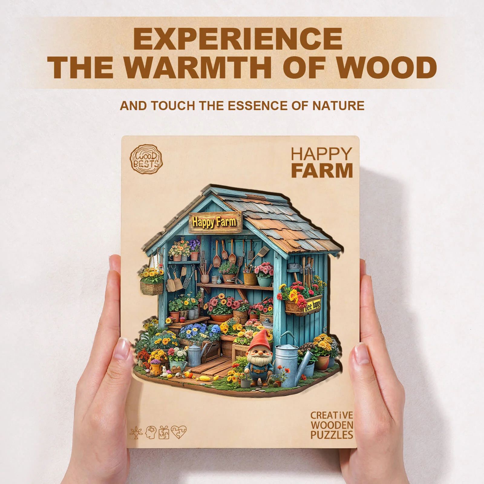 Happy Farm Wooden Jigsaw Puzzle - Image 4