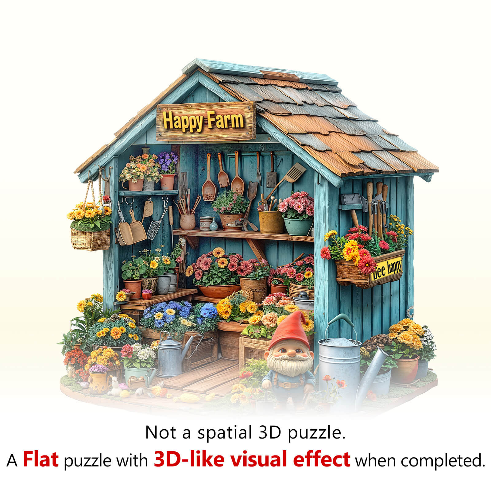 Happy Farm Wooden Jigsaw Puzzle - Image 8