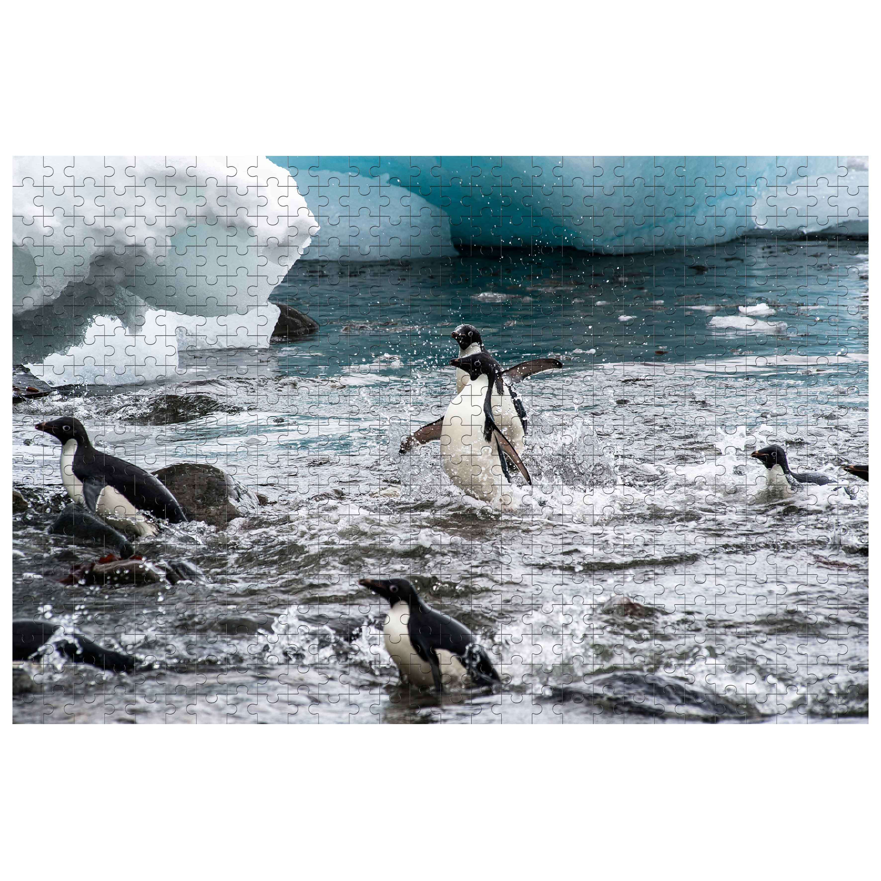 Happy Penguins 500 / 1000 Piece Puzzle - Image 3