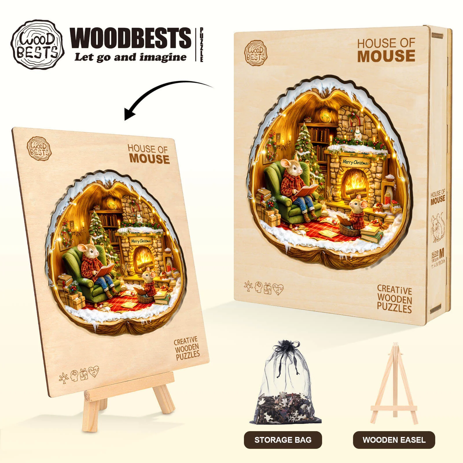 House of Mouse Wooden Jigsaw Puzzle - Image 7