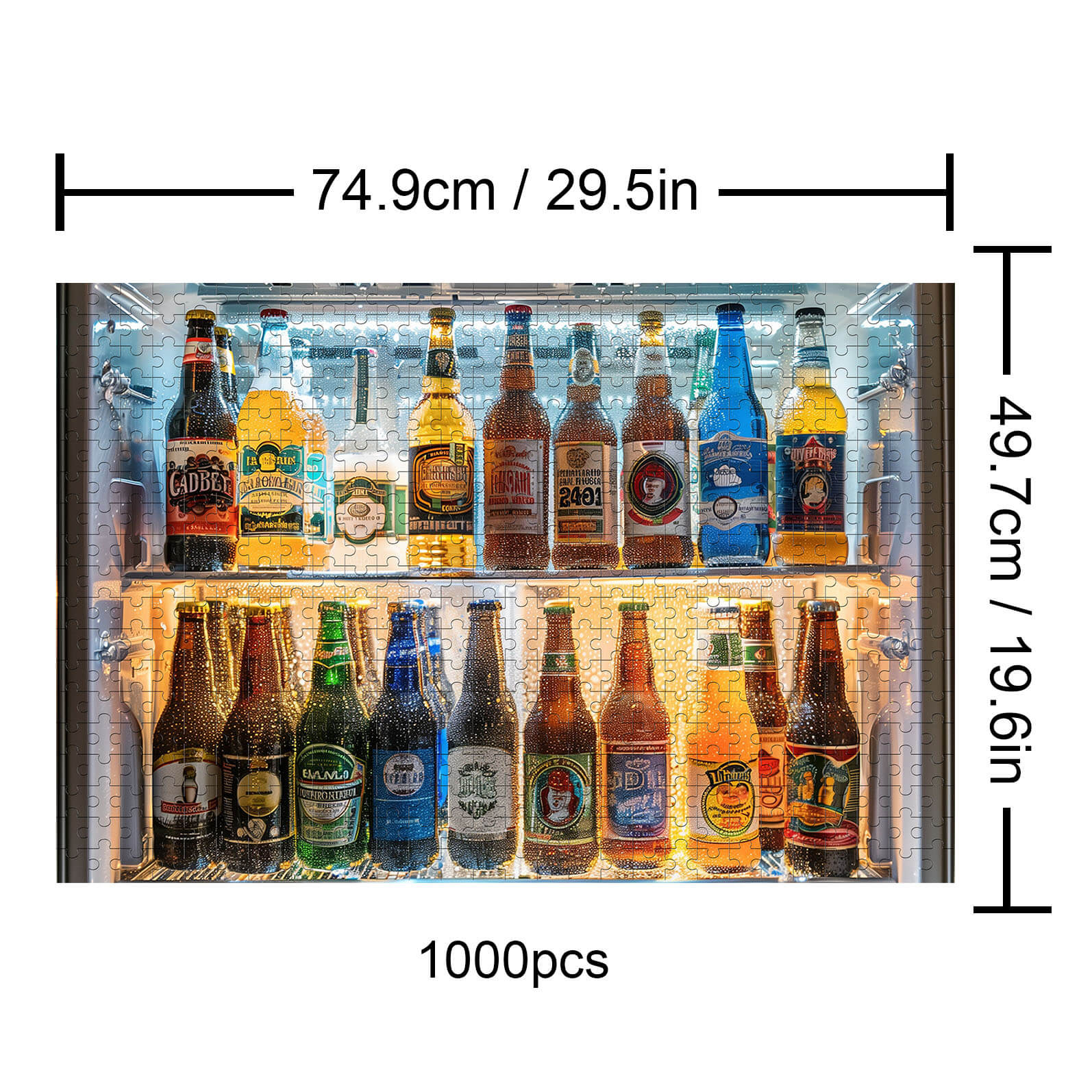 Ice Drink 500 / 1000 Piece Puzzle - Image 5