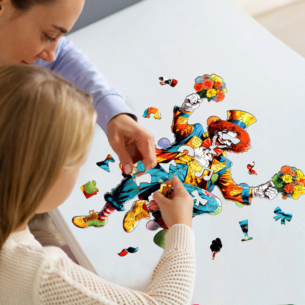 Joker-2 Wooden Jigsaw Puzzle - Image 8